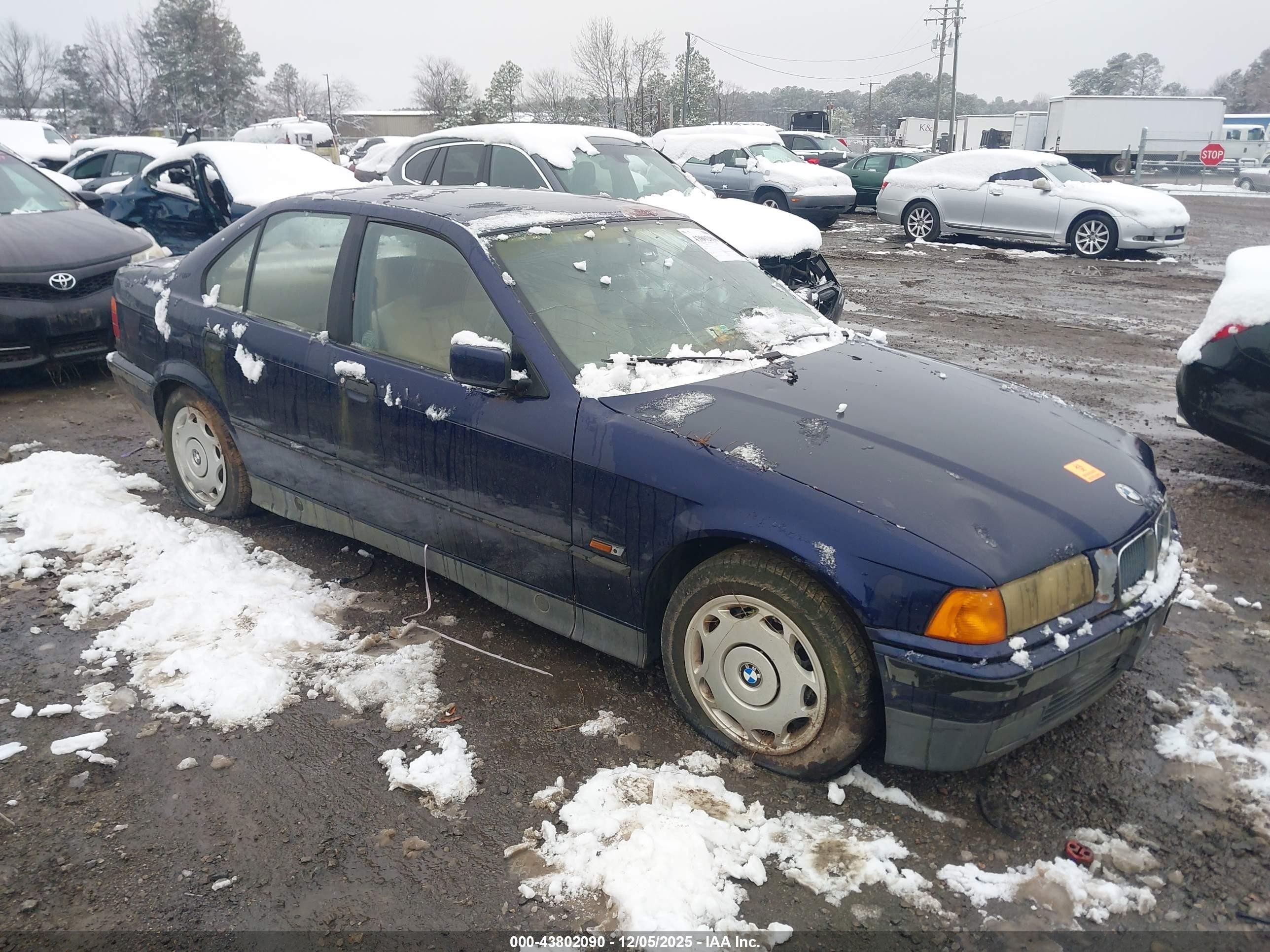 1996 Bmw 318 I Automatic Синий vin: 4USCD8322TLC72286