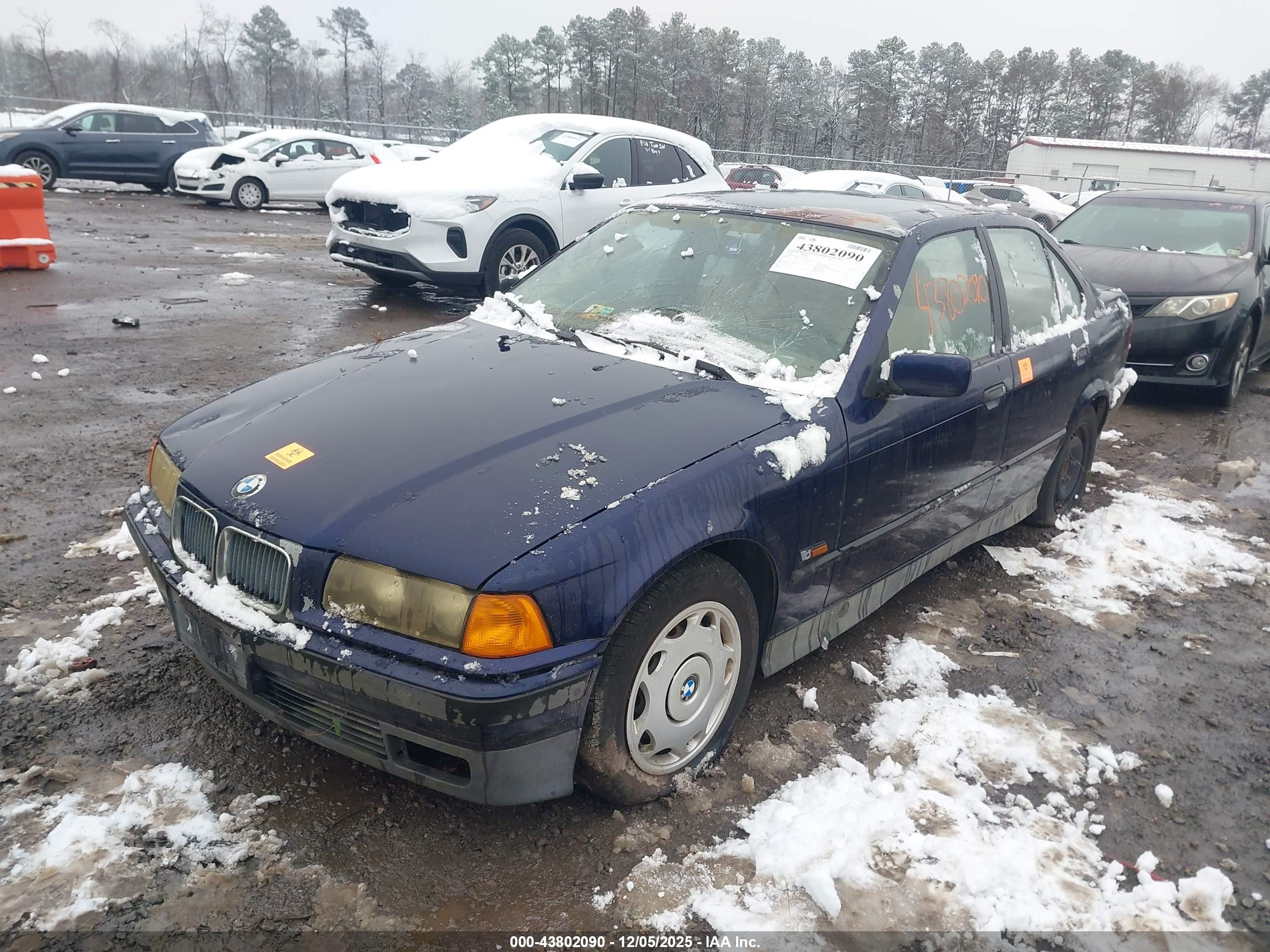 1996 Bmw 318 I Automatic Blue vin: 4USCD8322TLC72286
