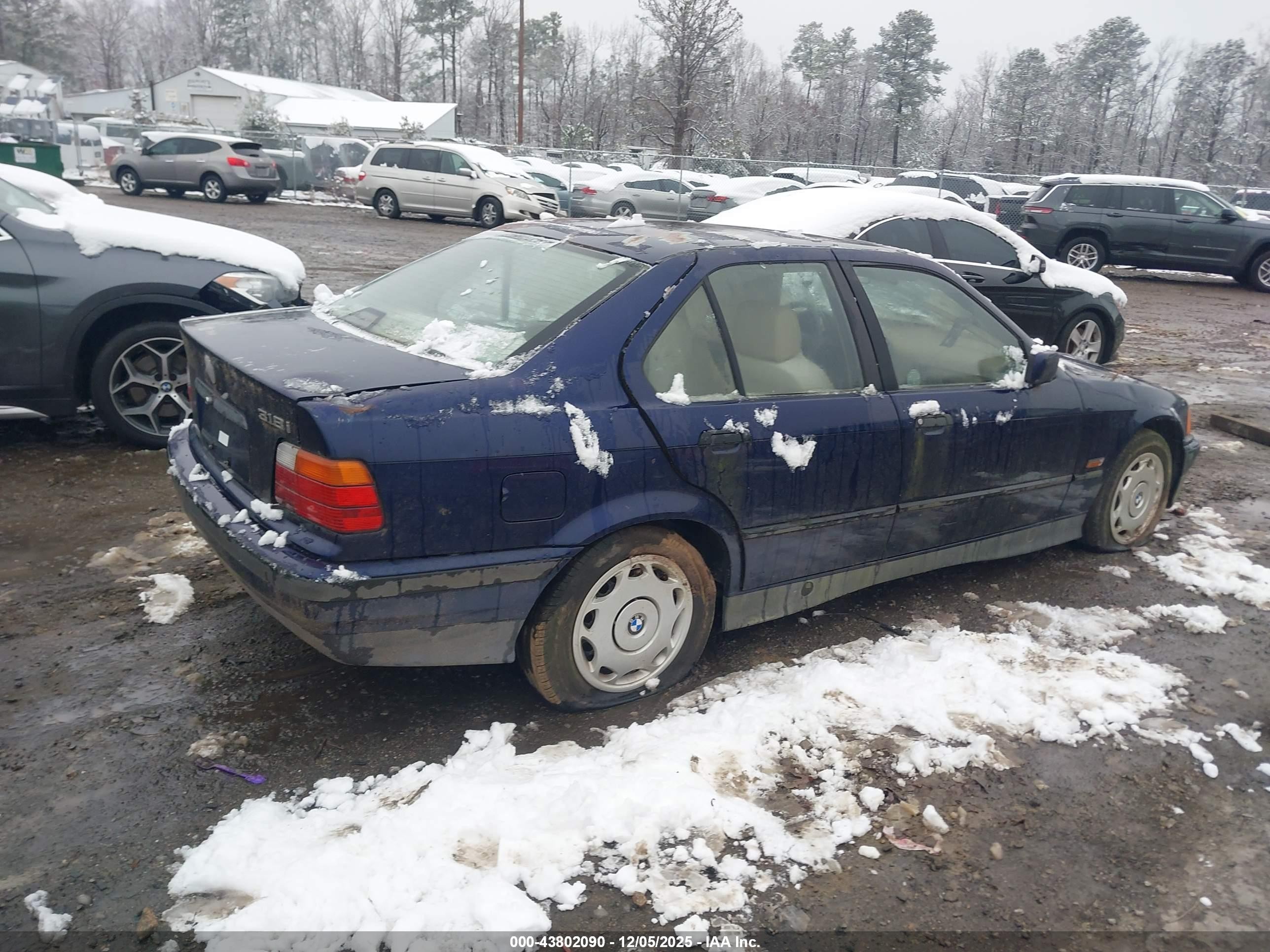 1996 Bmw 318 I Automatic Blue vin: 4USCD8322TLC72286