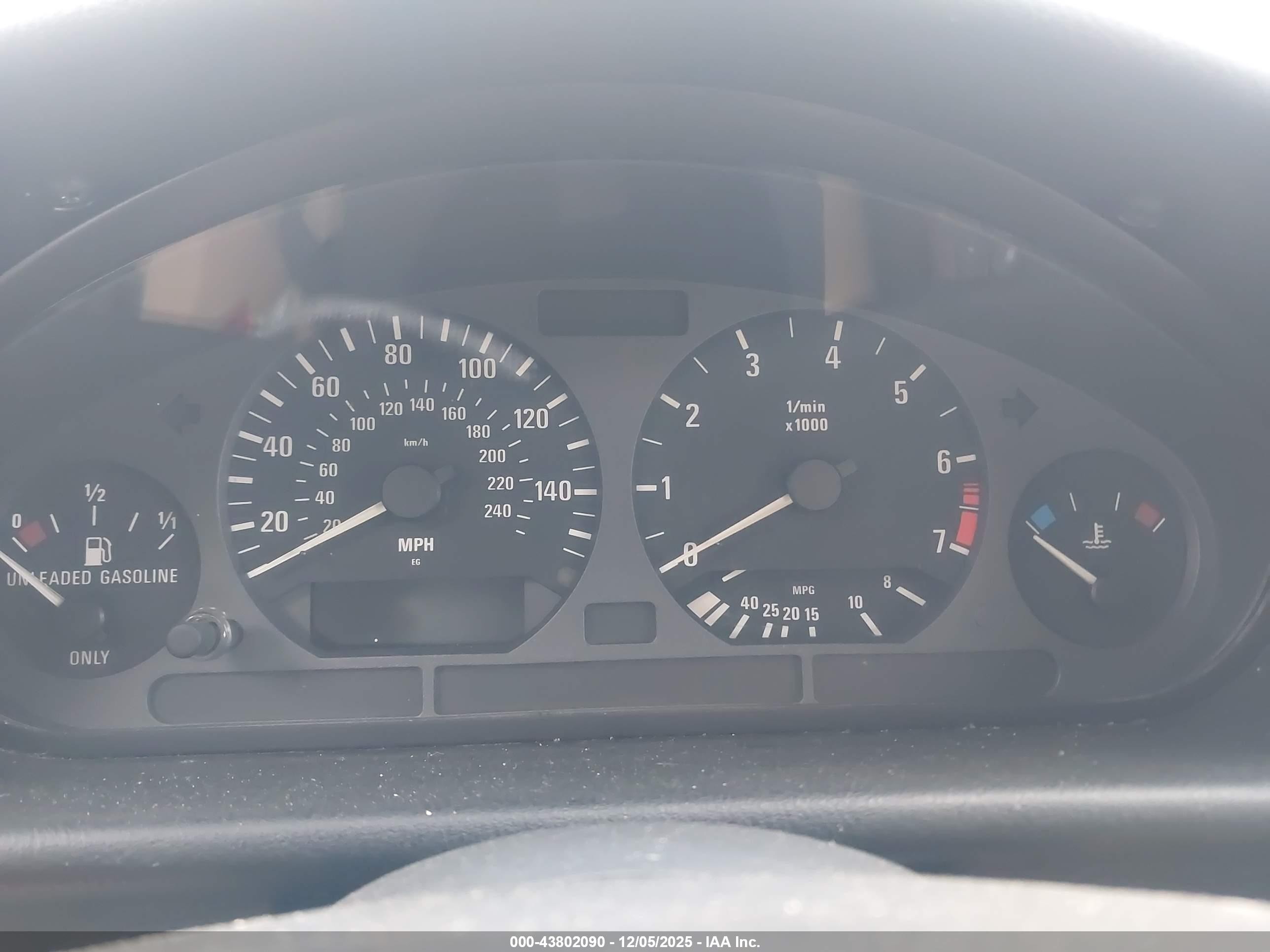 1996 Bmw 318 I Automatic Blue vin: 4USCD8322TLC72286