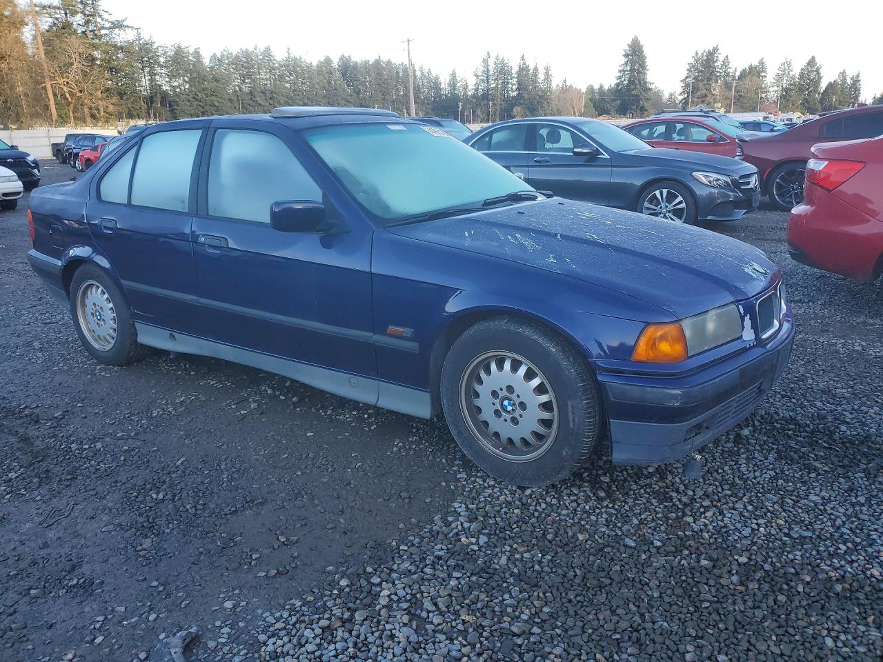 1996 Bmw 318 I Automatic Blue vin: 4USCD8323TLC71213