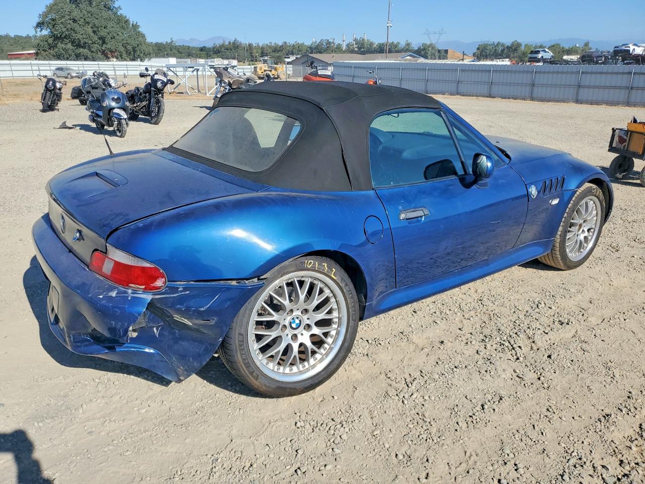 2000 Bmw Z3 2.8 Blue vin: 4USCH3347YLF42841