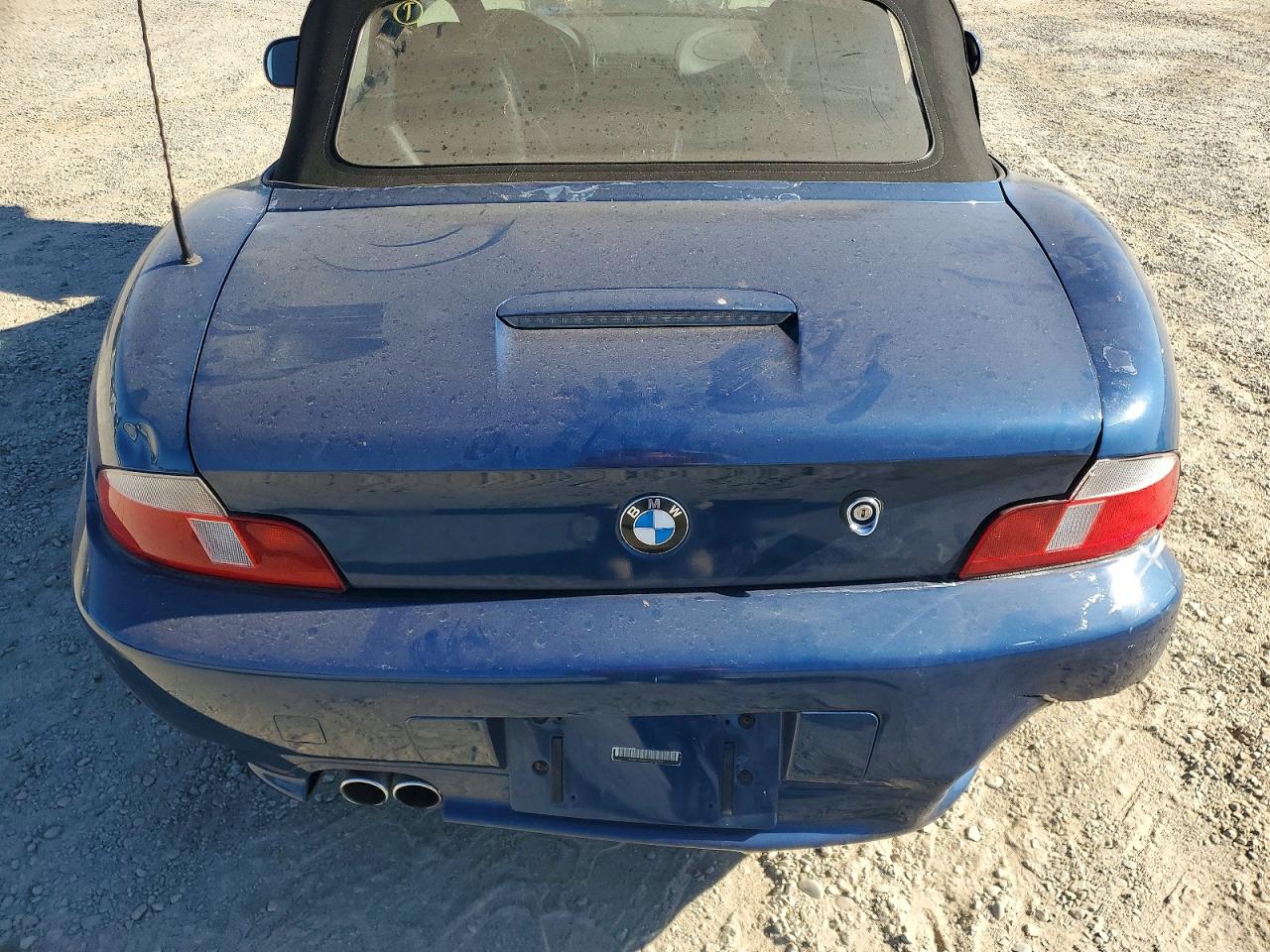 2000 Bmw Z3 2.8 Blue vin: 4USCH3347YLF42841