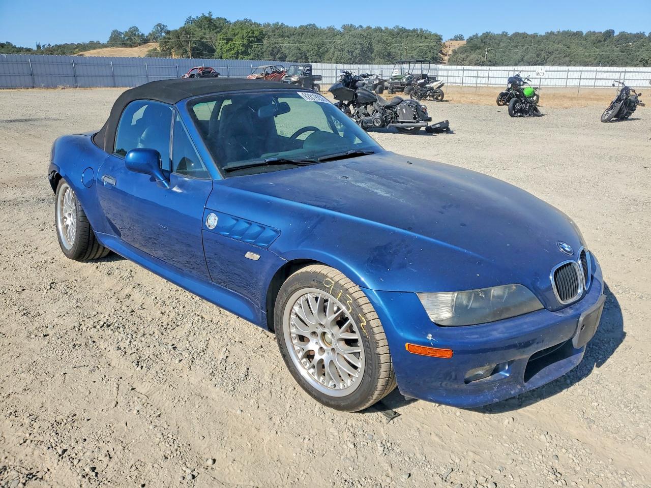 2000 Bmw Z3 2.8 Blue vin: 4USCH3347YLF42841