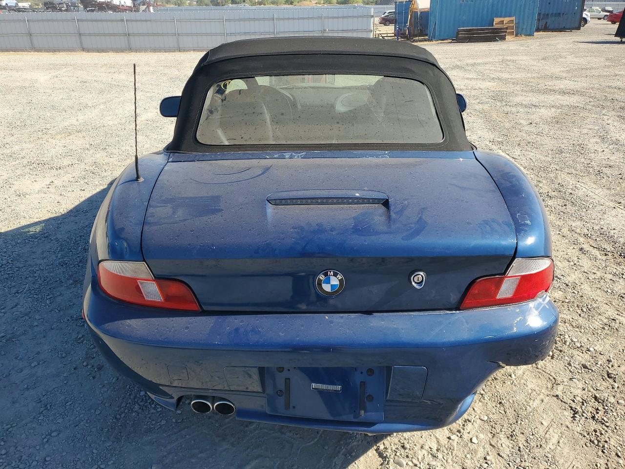 2000 Bmw Z3 2.8 Blue vin: 4USCH3347YLF42841