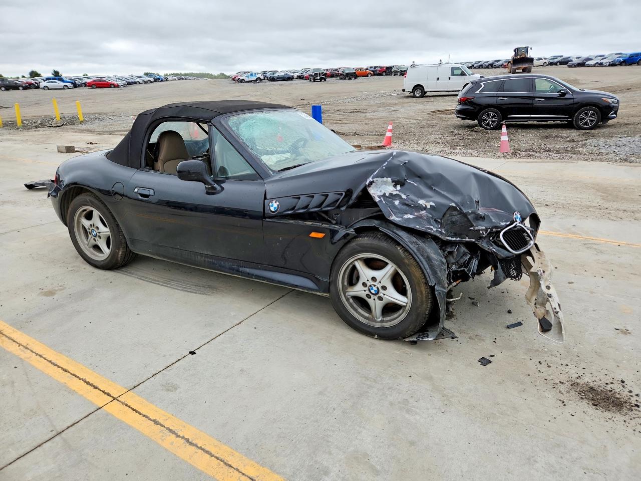 1996 Bmw Z3 1.9 Черный vin: 4USCH7320TLB70872