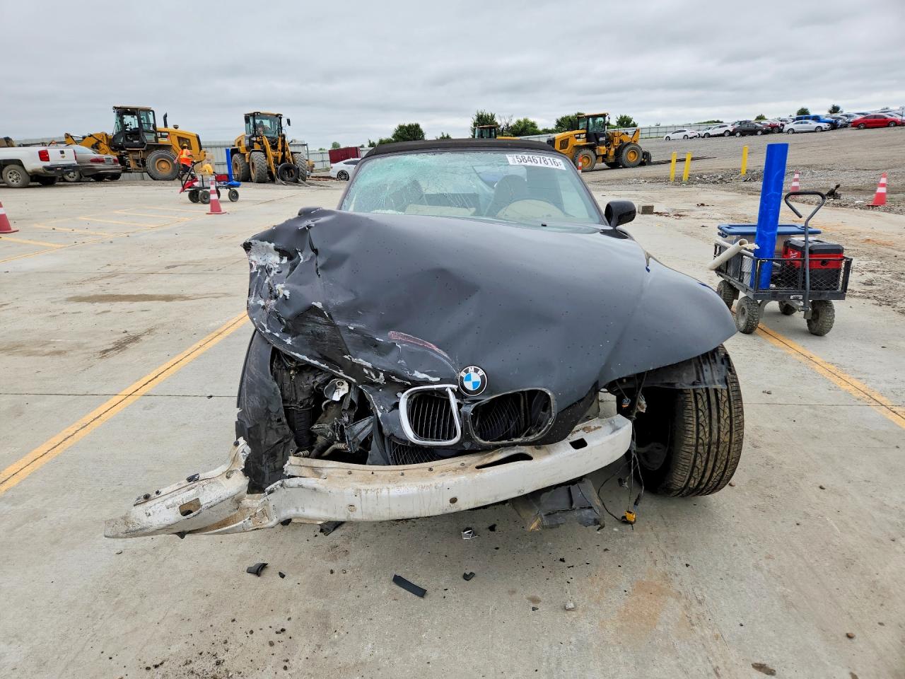 1996 Bmw Z3 1.9 Черный vin: 4USCH7320TLB70872