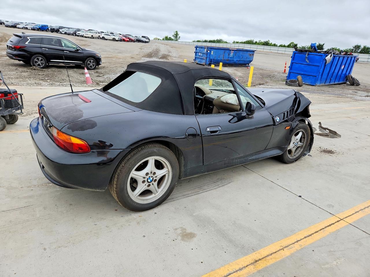 1996 Bmw Z3 1.9 Черный vin: 4USCH7320TLB70872