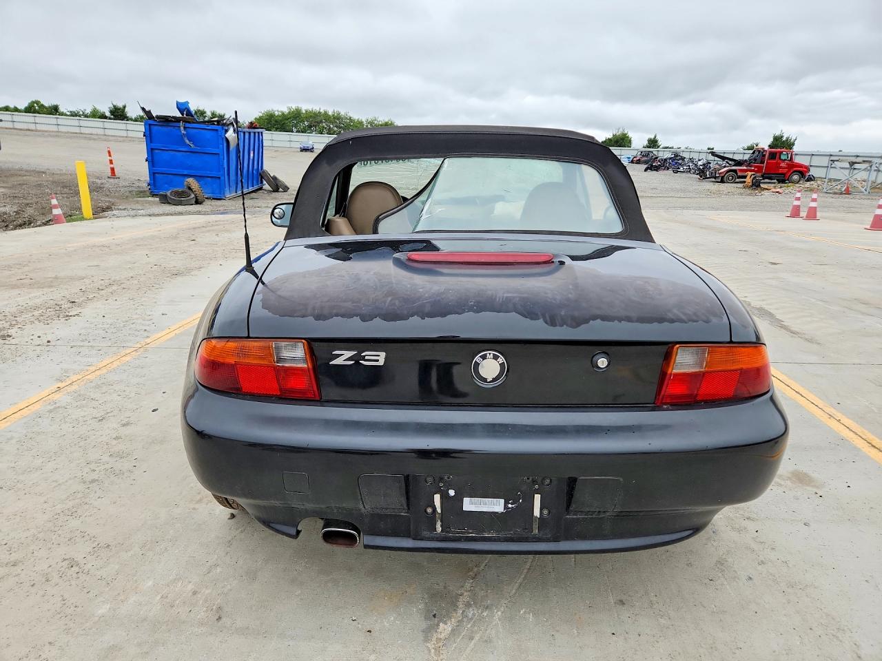 1996 Bmw Z3 1.9 Черный vin: 4USCH7320TLB70872