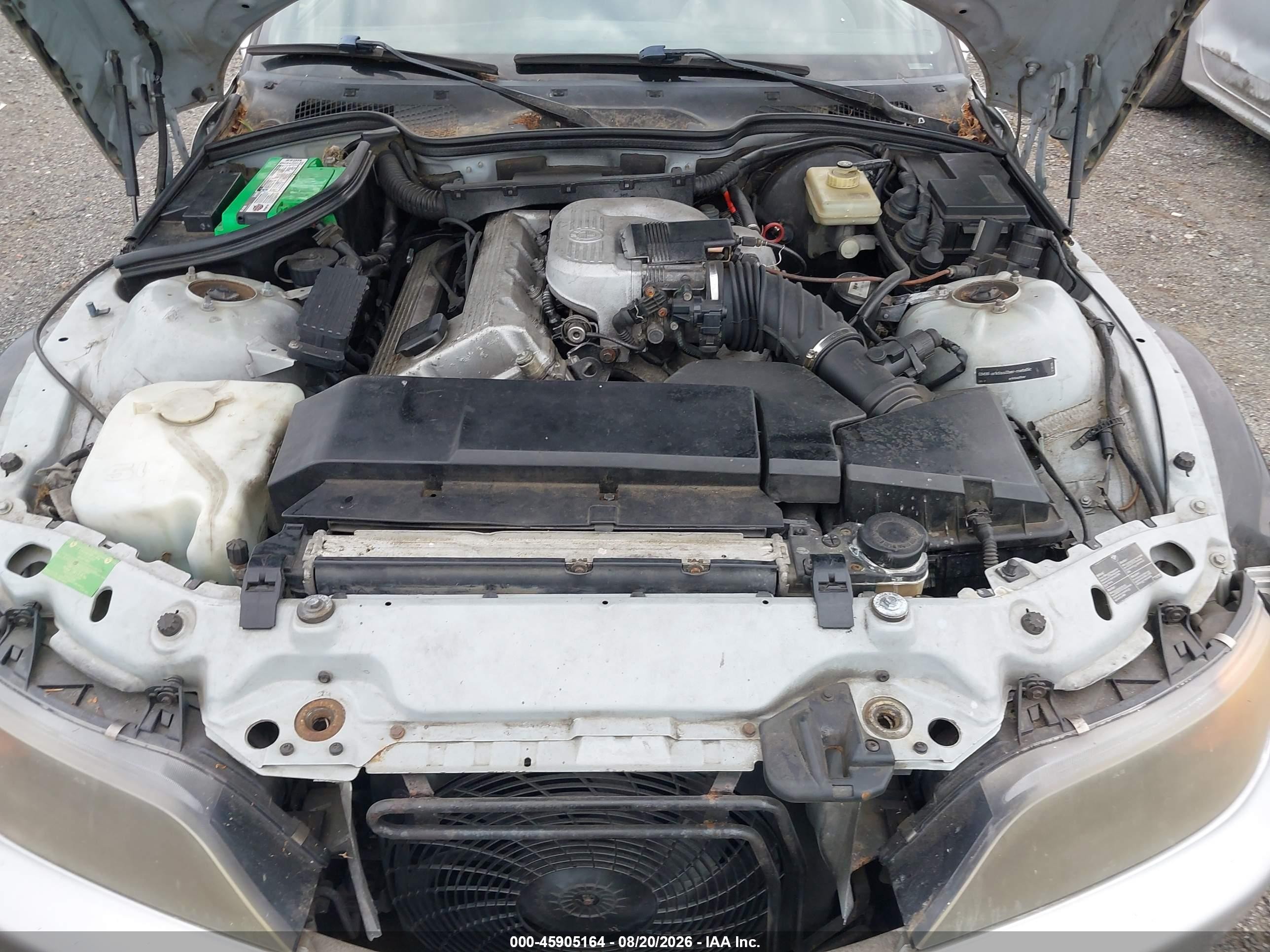 1996 Bmw Z3 1.9 Silver vin: 4USCH7321TLB68905