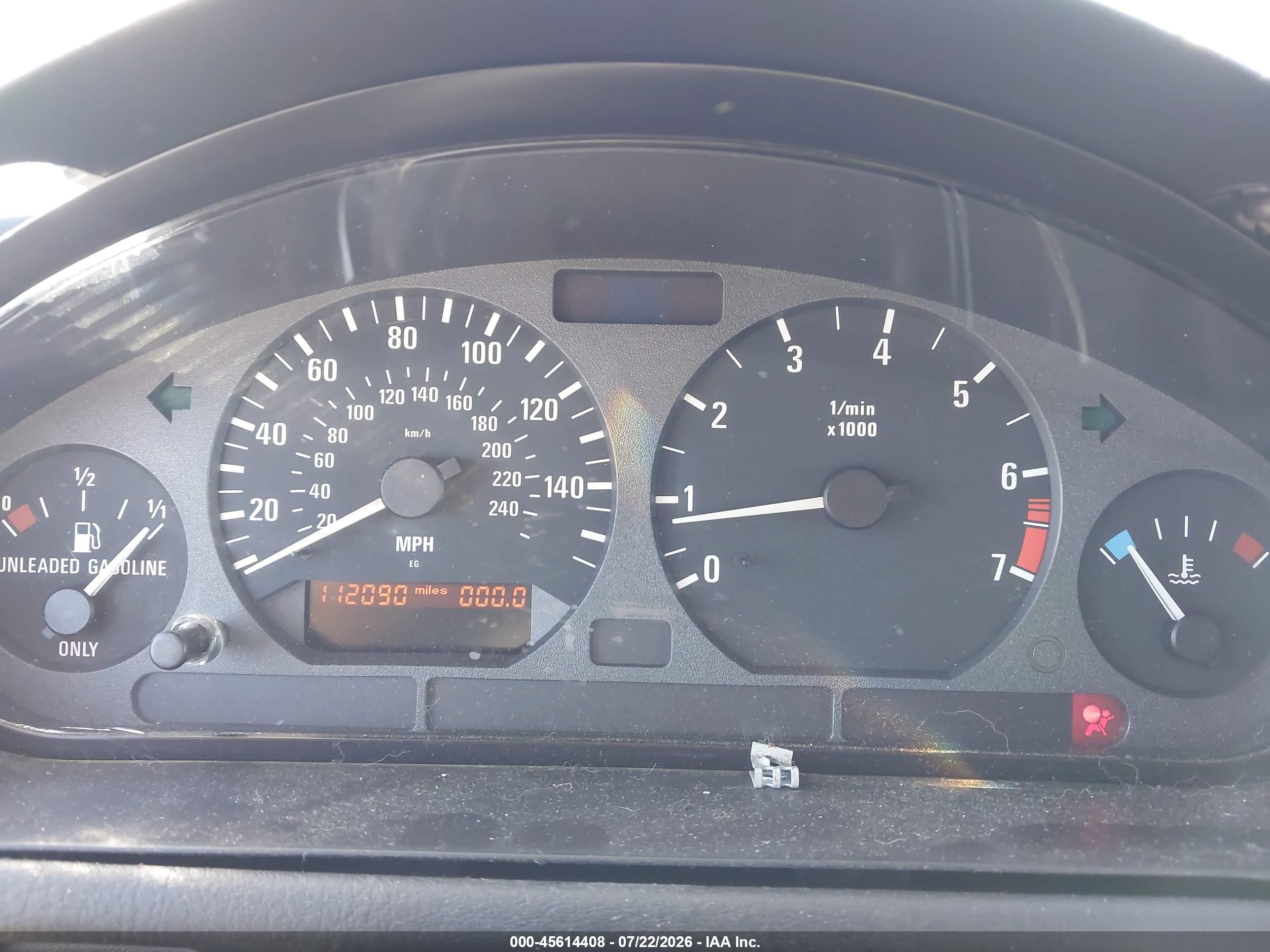 1996 Bmw Z3 1.9 Black vin: 4USCH7321TLB76275