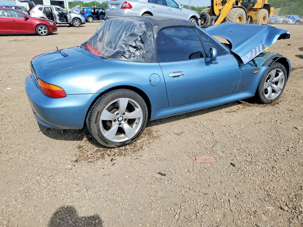 1997 Bmw Z3 1.9 Blue vin: 4USCH7323VLB83280