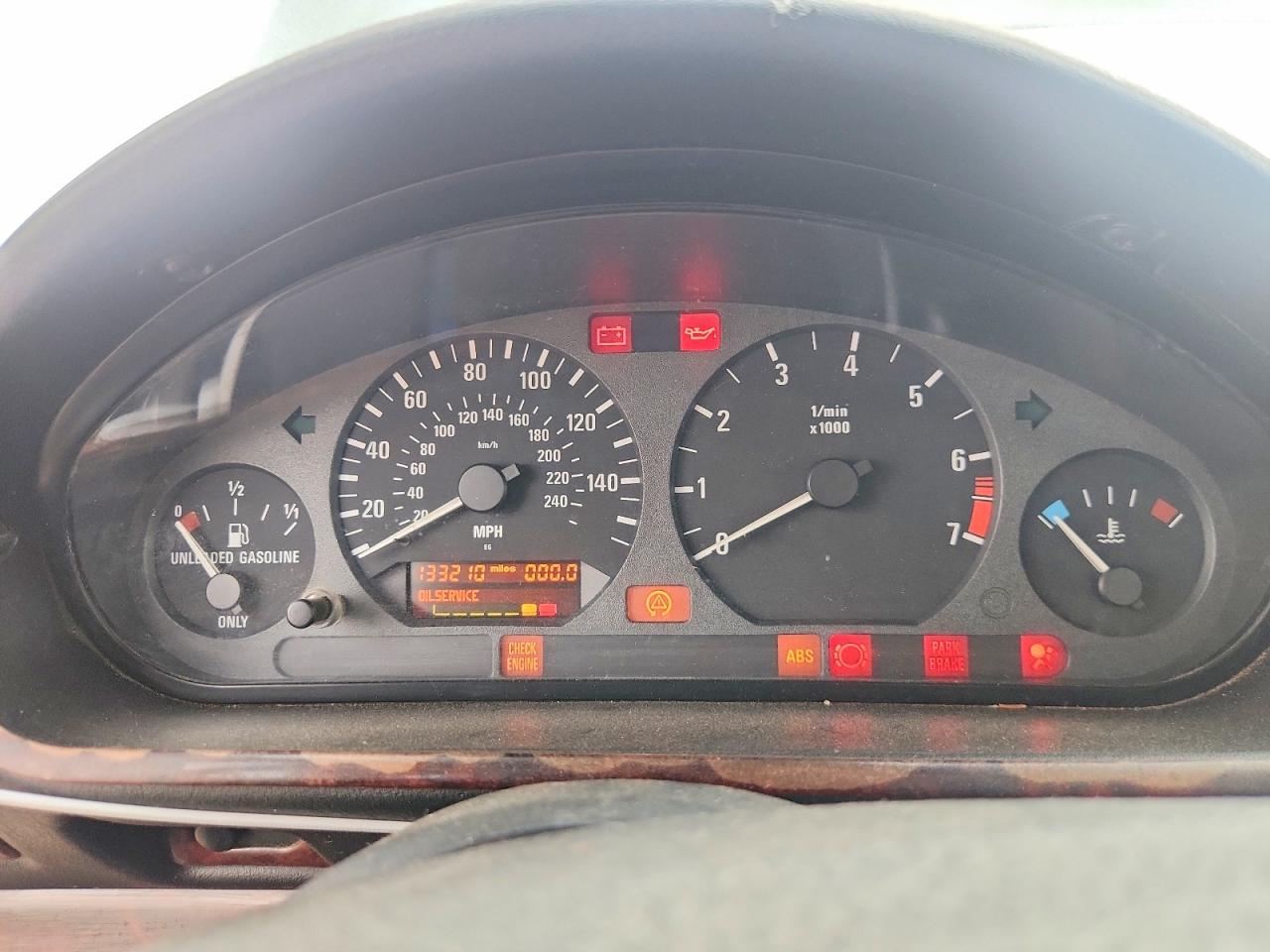 1997 Bmw Z3 1.9 Blue vin: 4USCH7324VLB80064