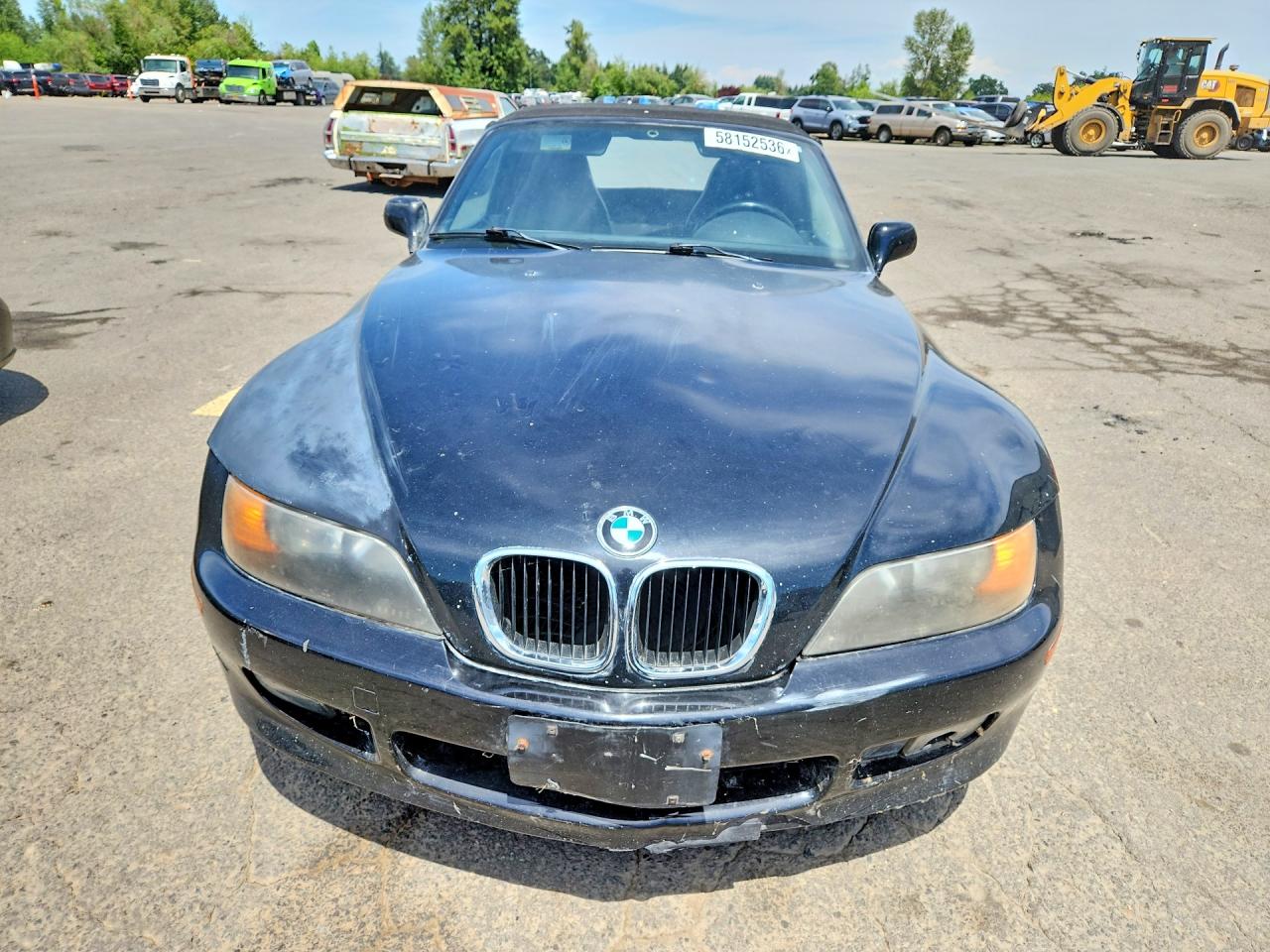 1997 Bmw Z3 1.9 Черный vin: 4USCH7324VLE01758