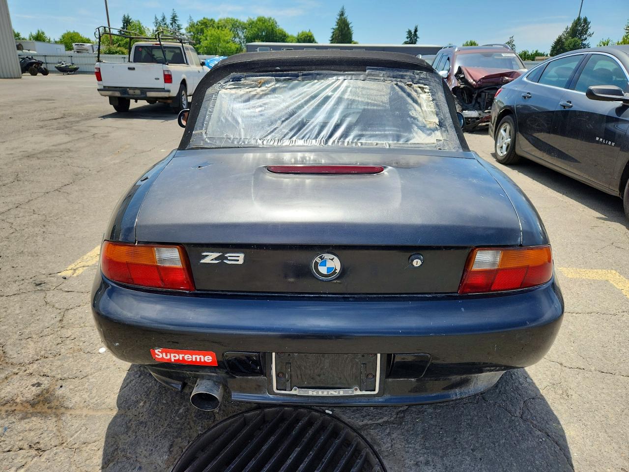 1997 Bmw Z3 1.9 Черный vin: 4USCH7324VLE01758