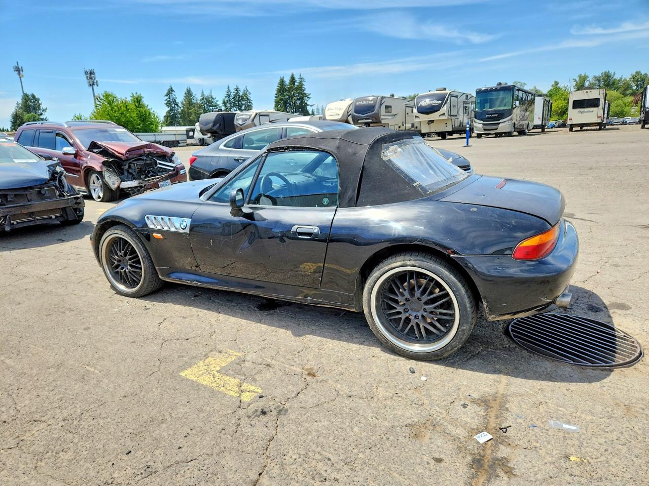 1997 Bmw Z3 1.9 Черный vin: 4USCH7324VLE01758