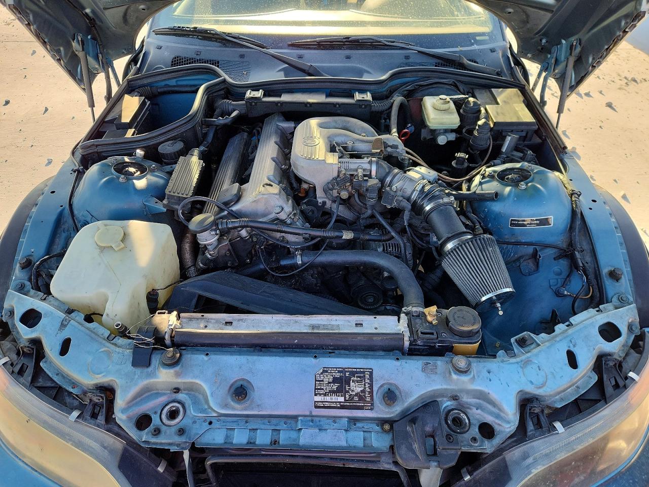 1998 Bmw Z3 1.9 Blue vin: 4USCH7324WLE07125