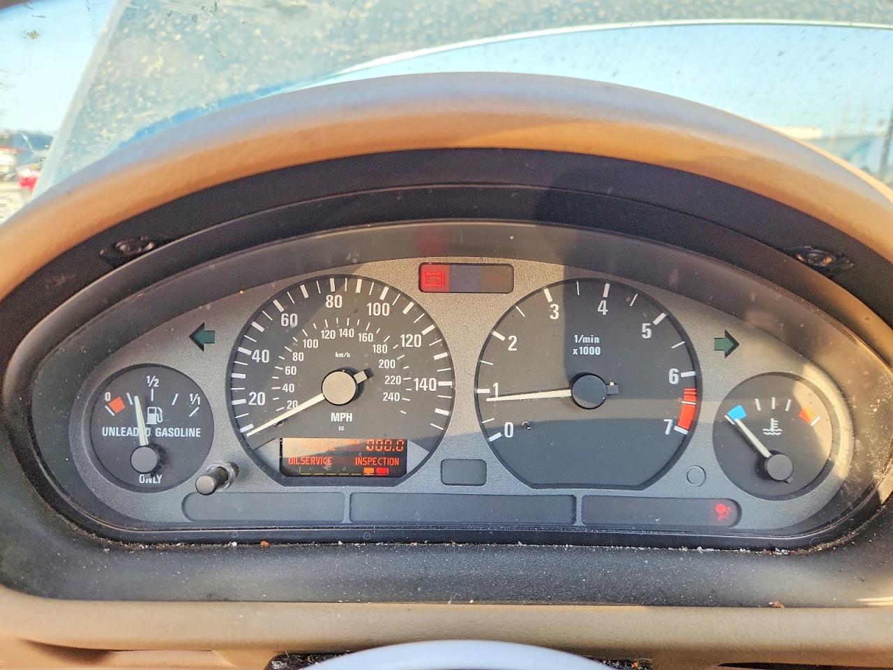 1998 Bmw Z3 1.9 Blue vin: 4USCH7324WLE07125