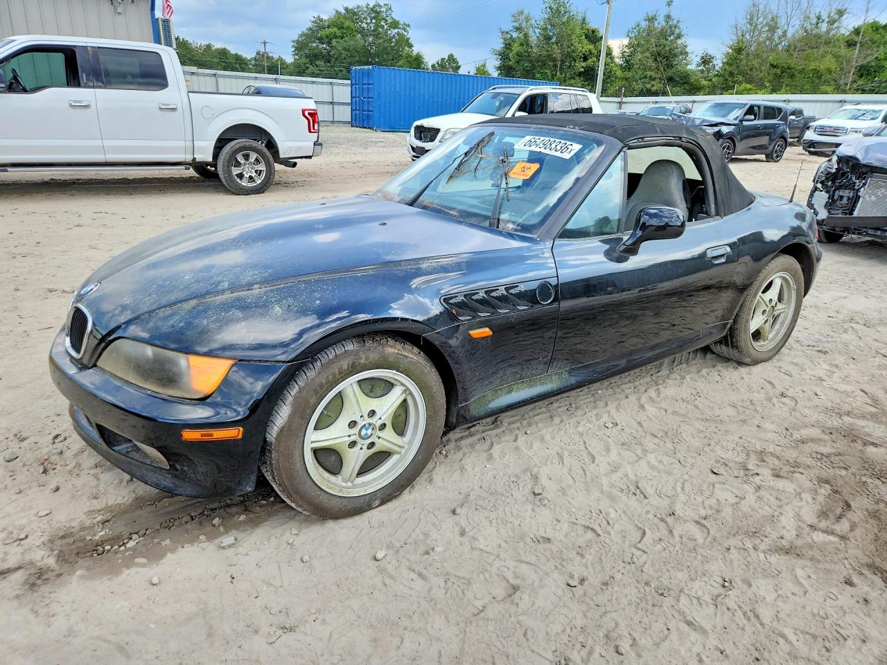 1997 Bmw Z3 1.9 Black vin: 4USCH7325VLE05060