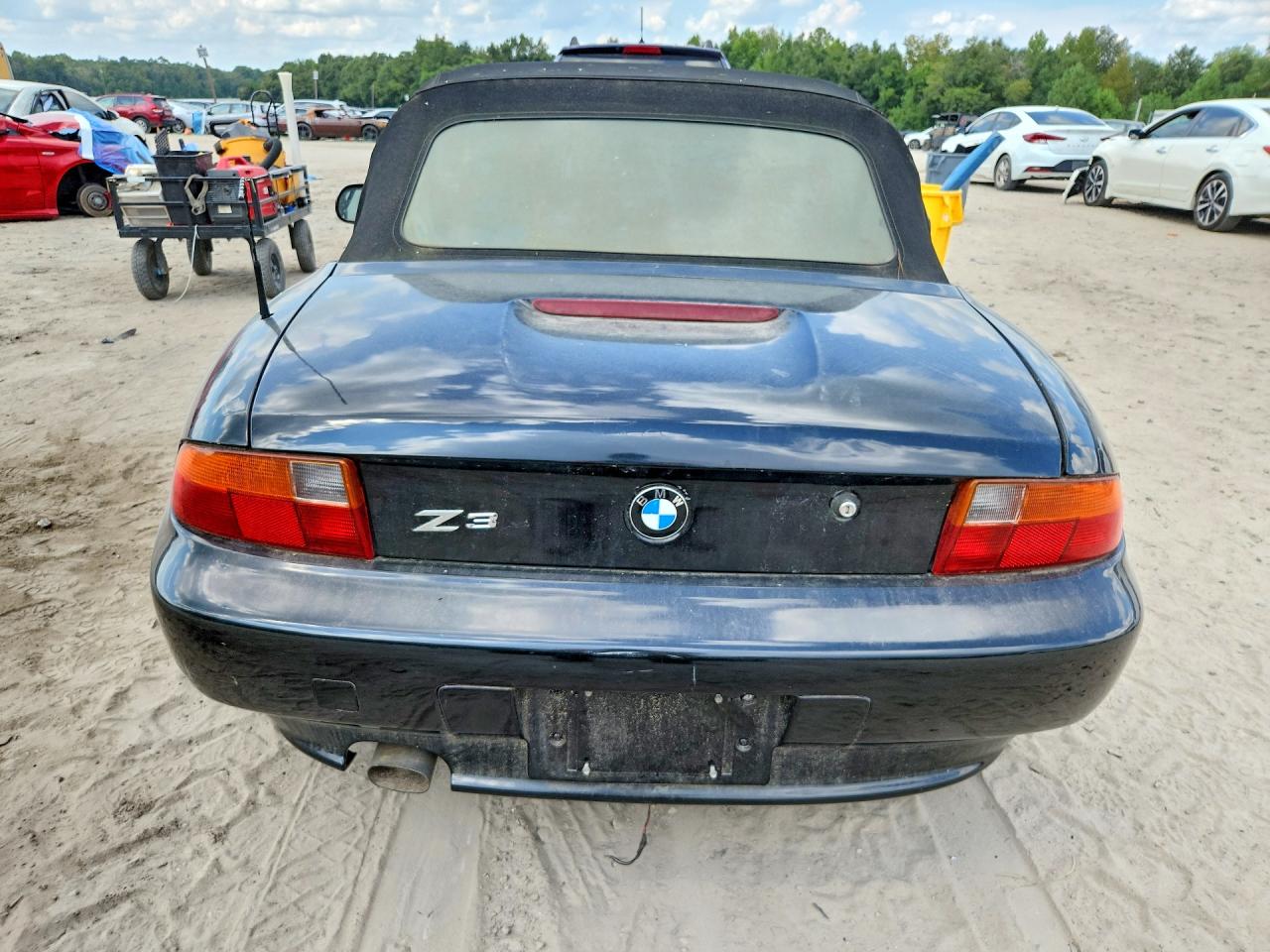 1997 Bmw Z3 1.9 Black vin: 4USCH7325VLE05060