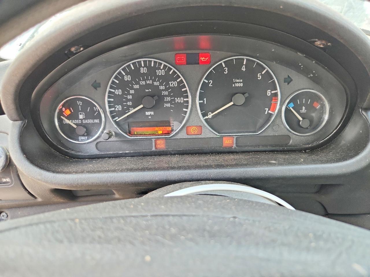 1997 Bmw Z3 1.9 Black vin: 4USCH7325VLE05060
