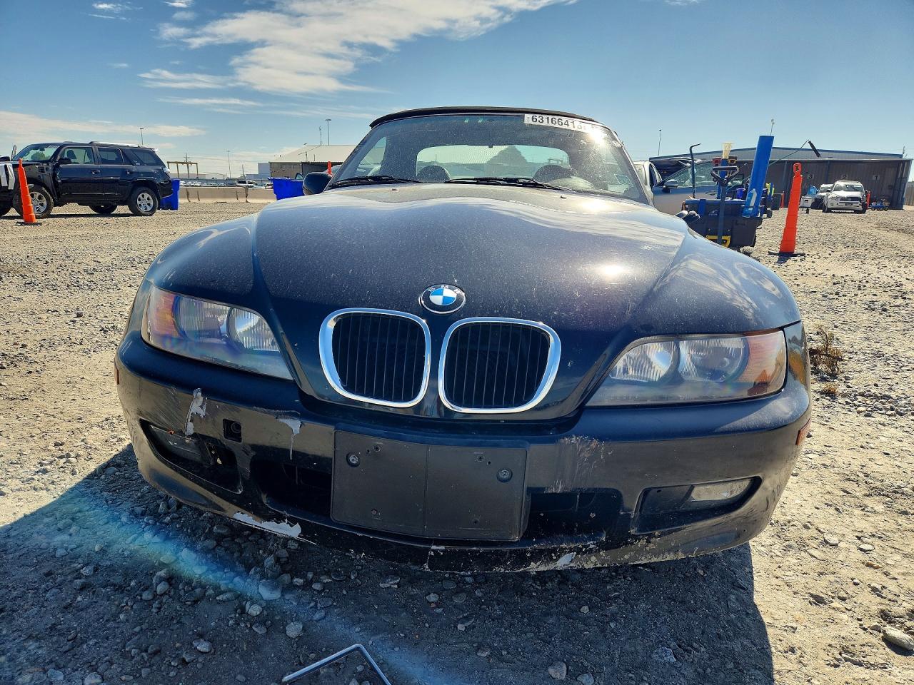 1996 Bmw Z3 1.9 Black vin: 4USCH7326TLB70309
