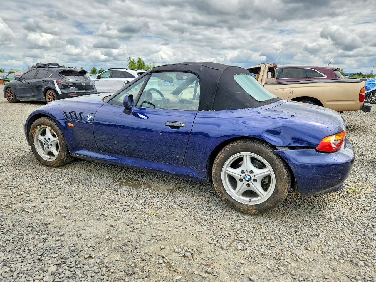 1996 Bmw Z3 1.9 Синий vin: 4USCH7327TLB66625