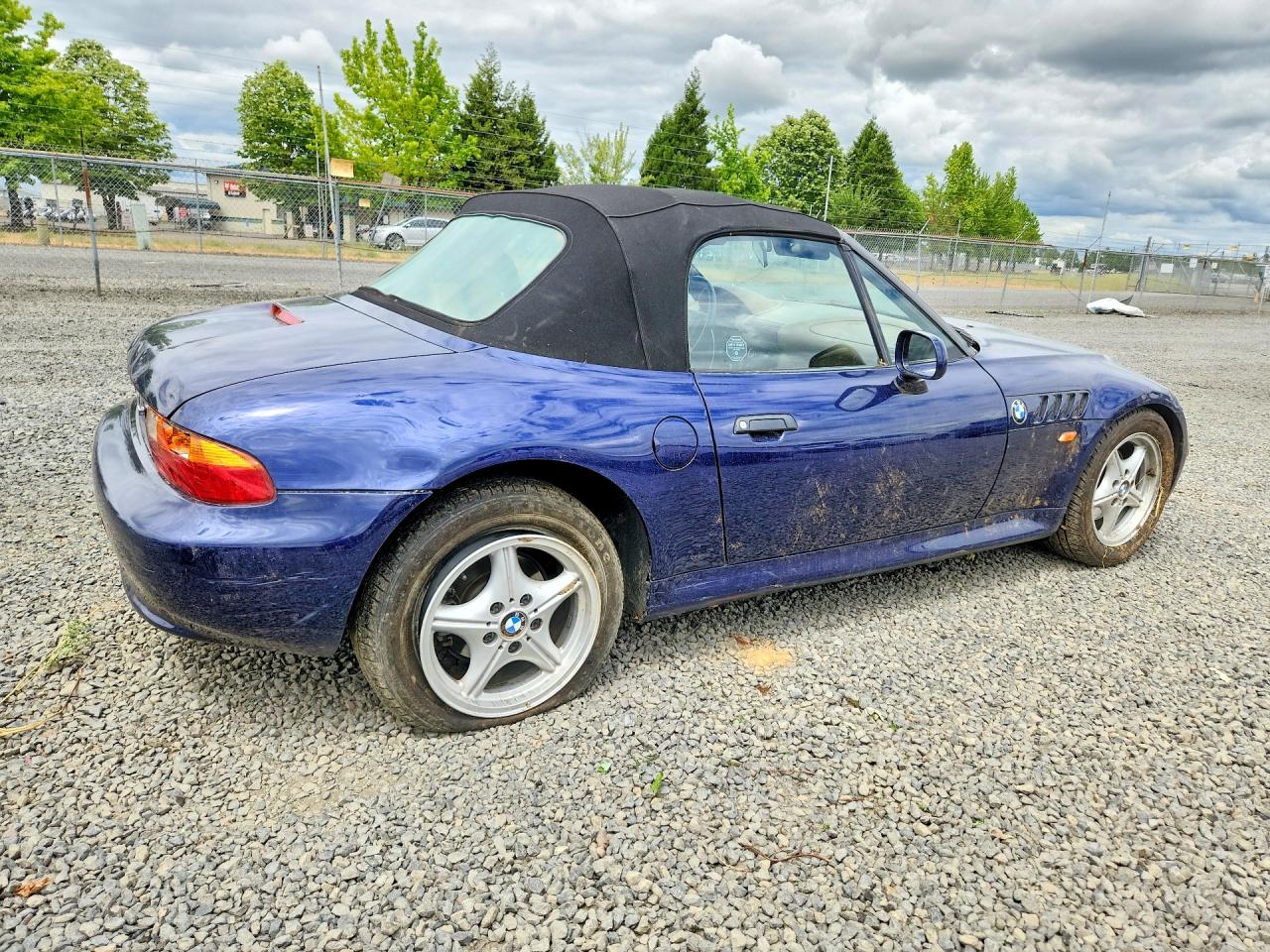 1996 Bmw Z3 1.9 Синий vin: 4USCH7327TLB66625
