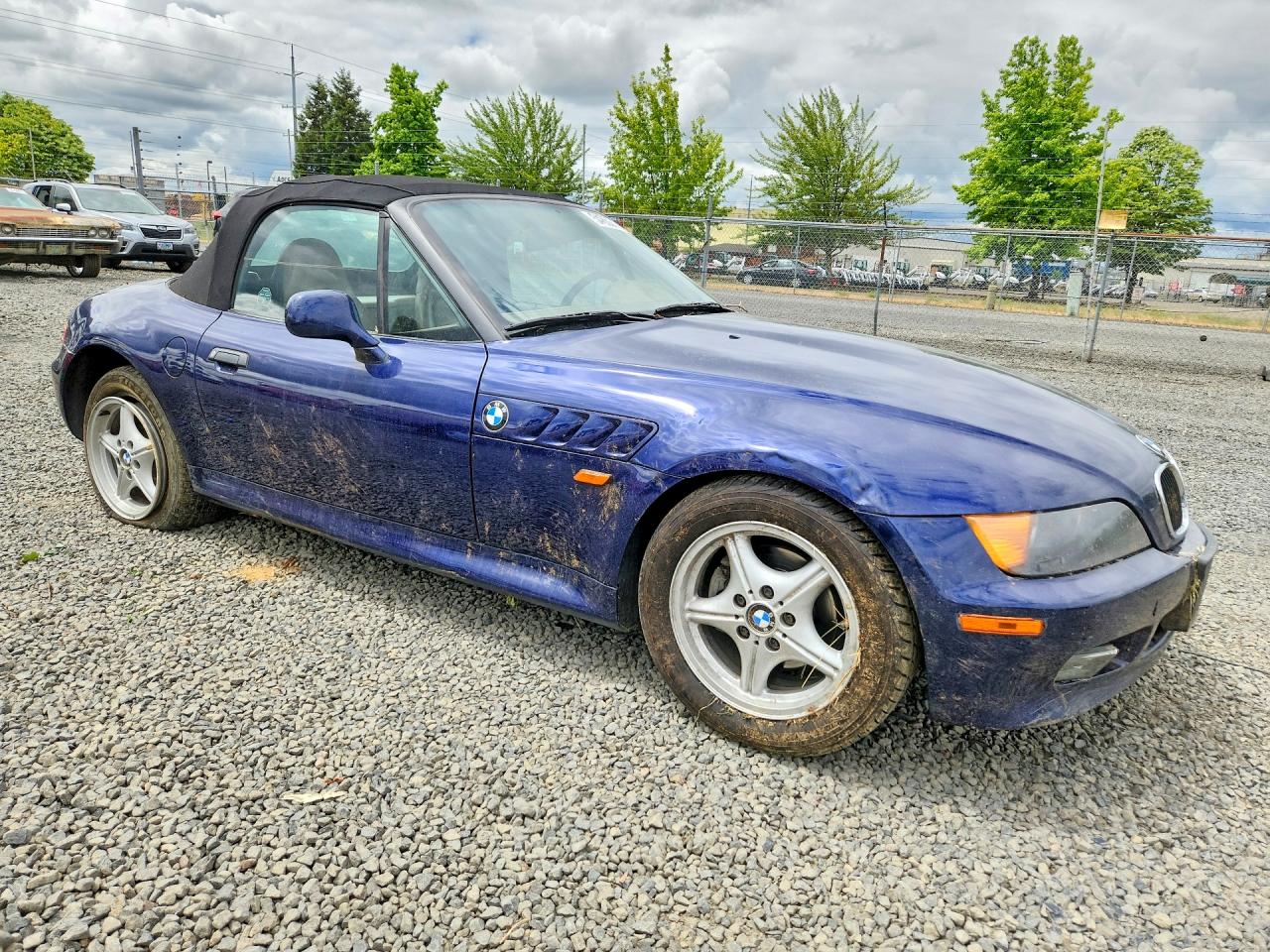 1996 Bmw Z3 1.9 Синий vin: 4USCH7327TLB66625
