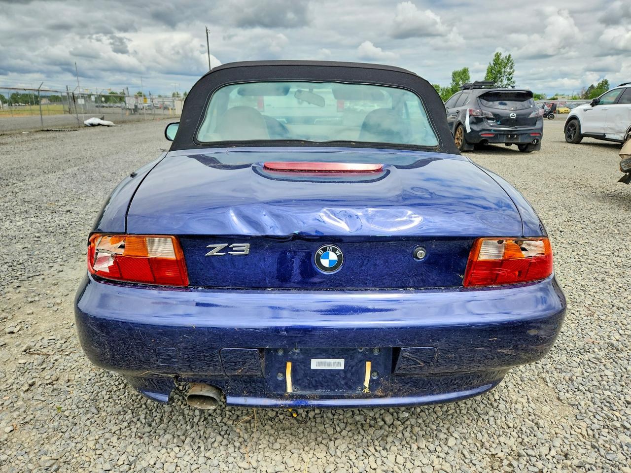 1996 Bmw Z3 1.9 Синий vin: 4USCH7327TLB66625