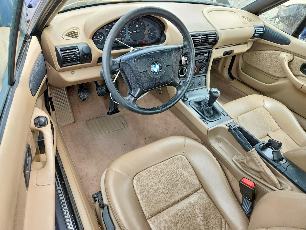 1996 Bmw Z3 1.9 Синий vin: 4USCH7327TLB66625