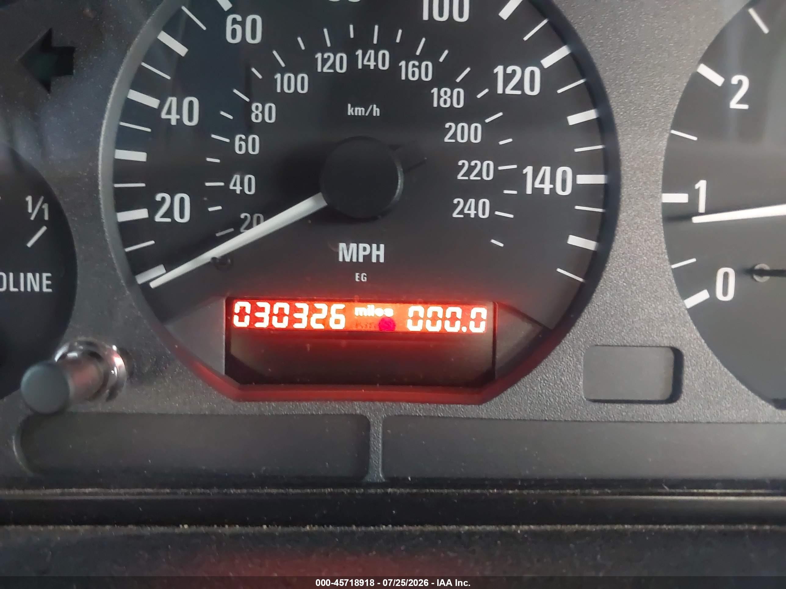 1997 Bmw Z3 1.9l Roadster Green vin: 4USCH7327VLB82276