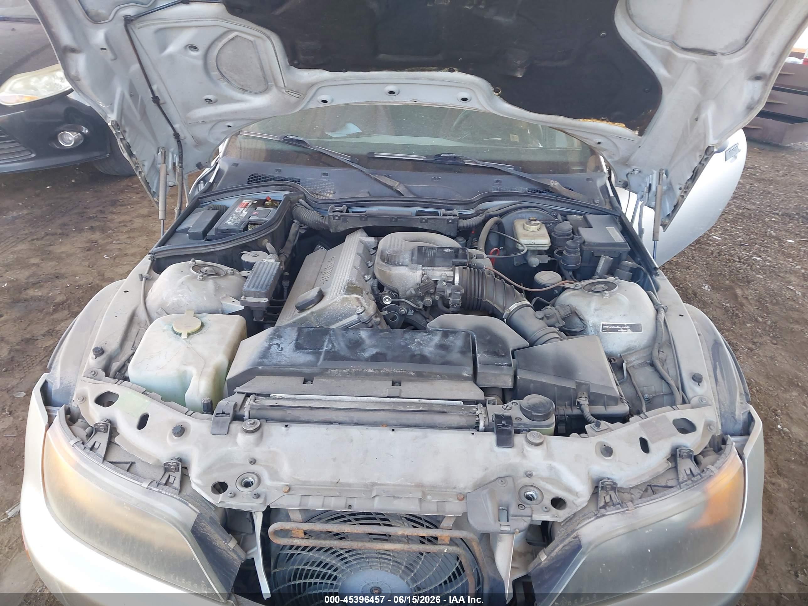 1996 Bmw Z3 1.9 Silver vin: 4USCH7328TLB71610