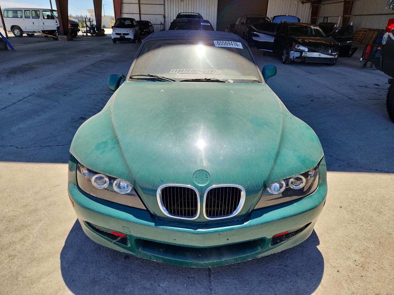 1997 Bmw Z3 Зеленый vin: 4USCH7328VLB80679