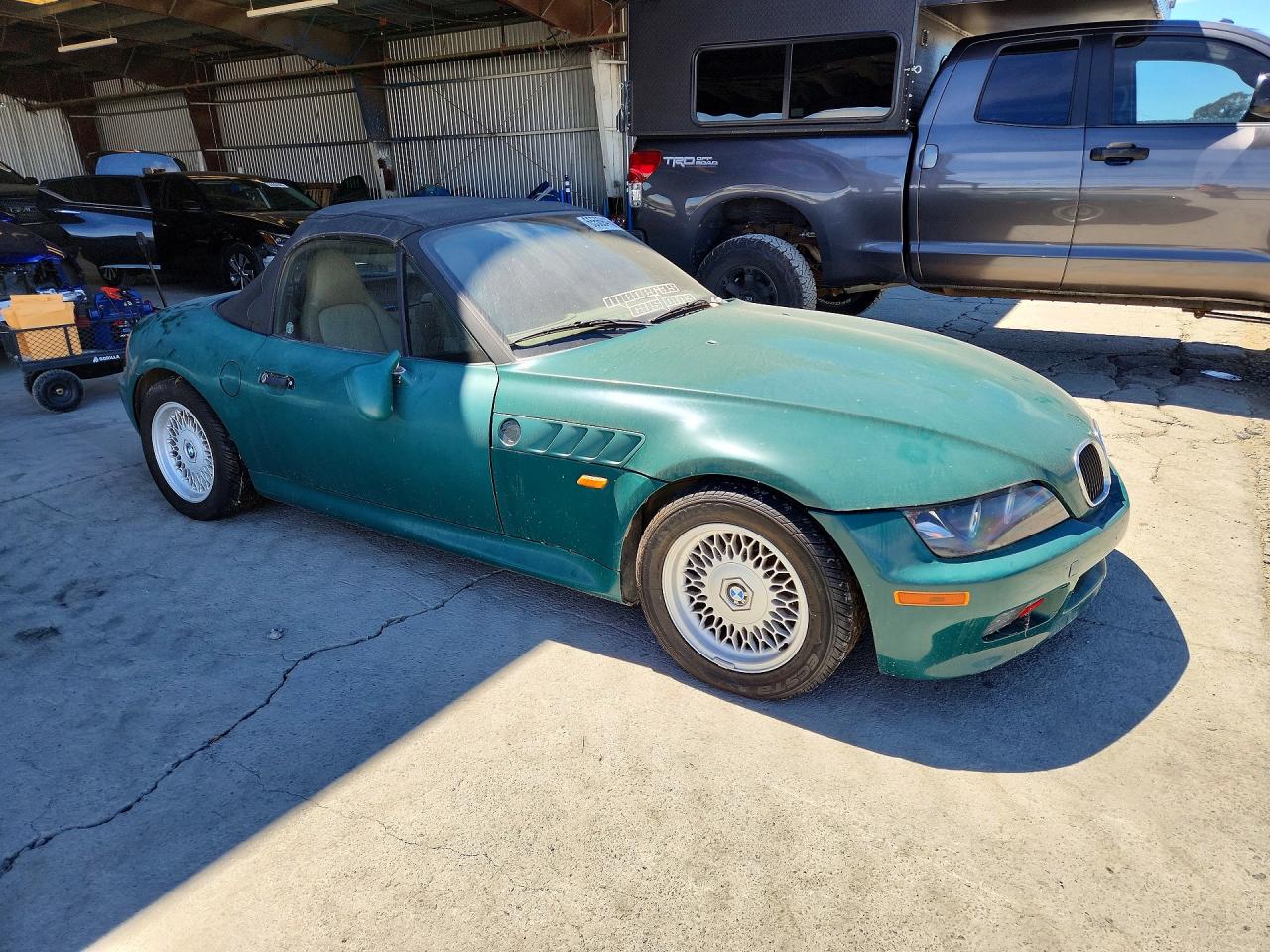 1997 Bmw Z3 Зеленый vin: 4USCH7328VLB80679