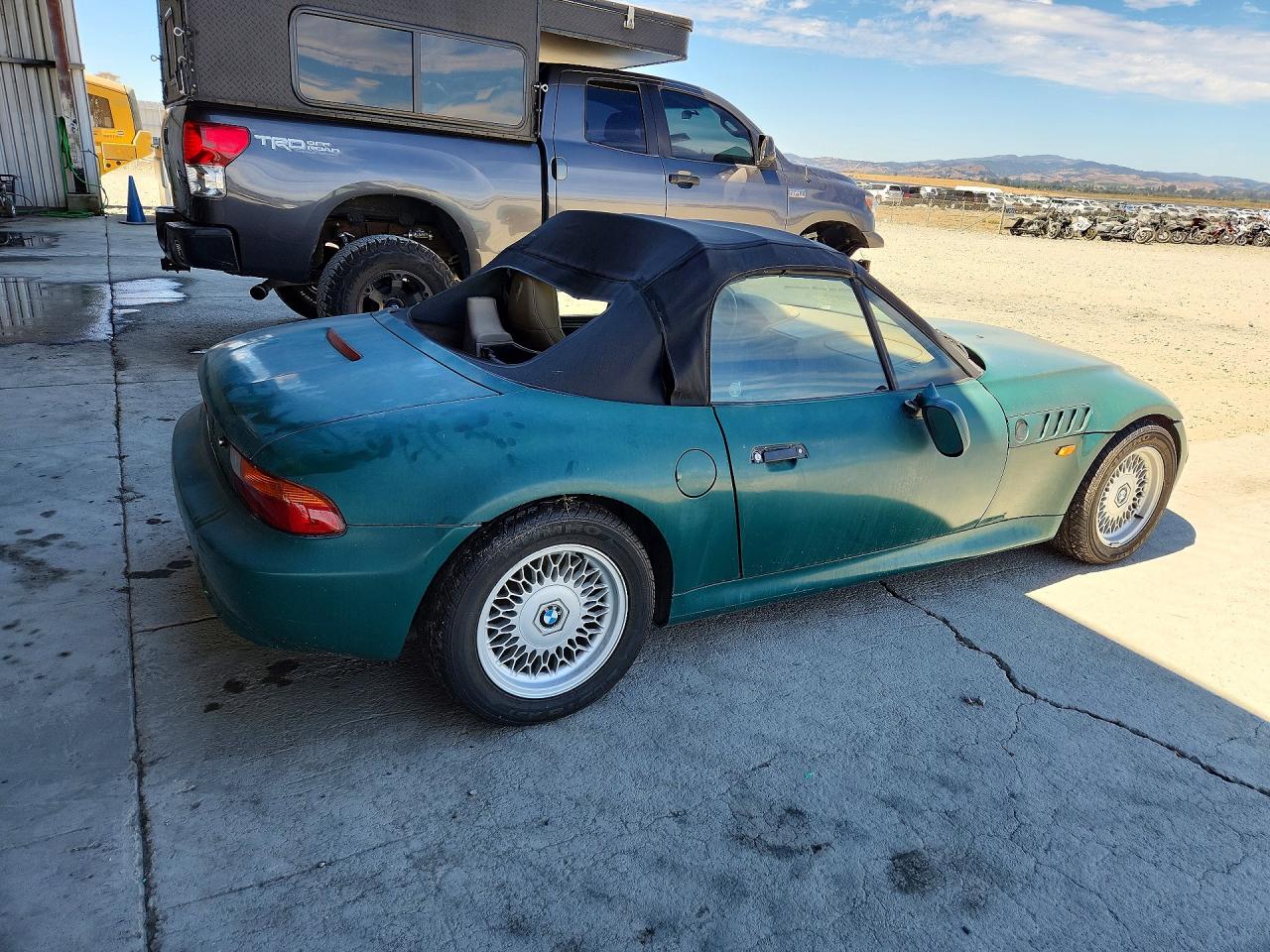 1997 Bmw Z3 Зеленый vin: 4USCH7328VLB80679