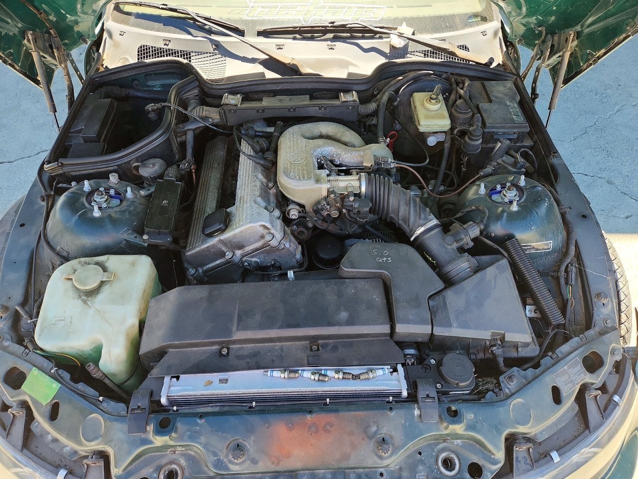 1997 Bmw Z3 Зеленый vin: 4USCH7328VLB80679