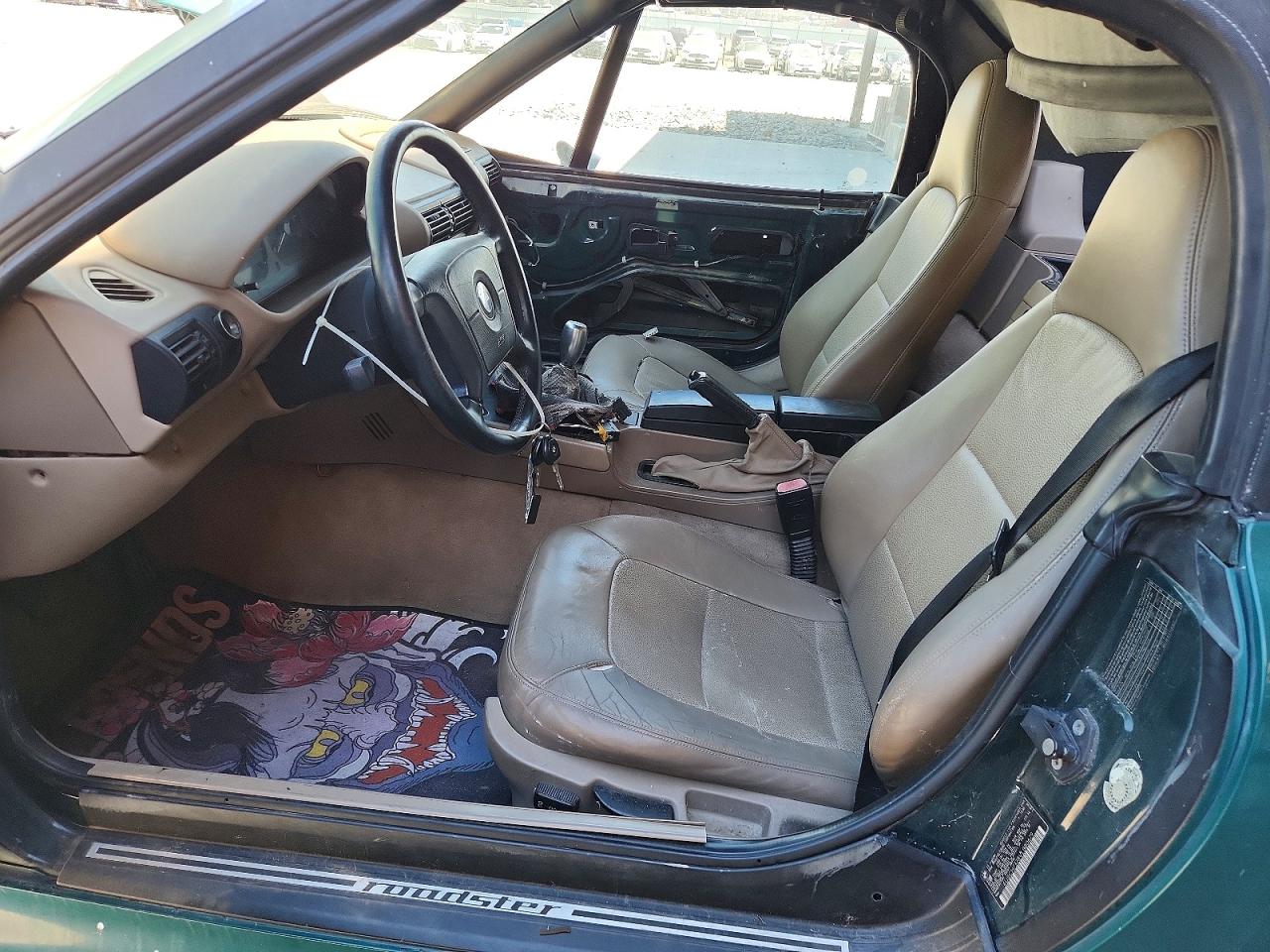 1997 Bmw Z3 Зеленый vin: 4USCH7328VLB80679