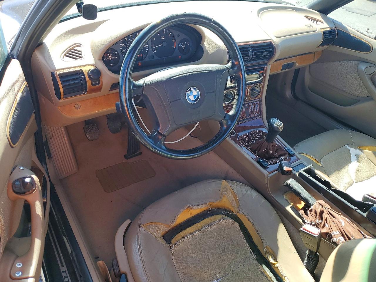 1996 Bmw Z3 1.9 Черный vin: 4USCH7329TLB75309
