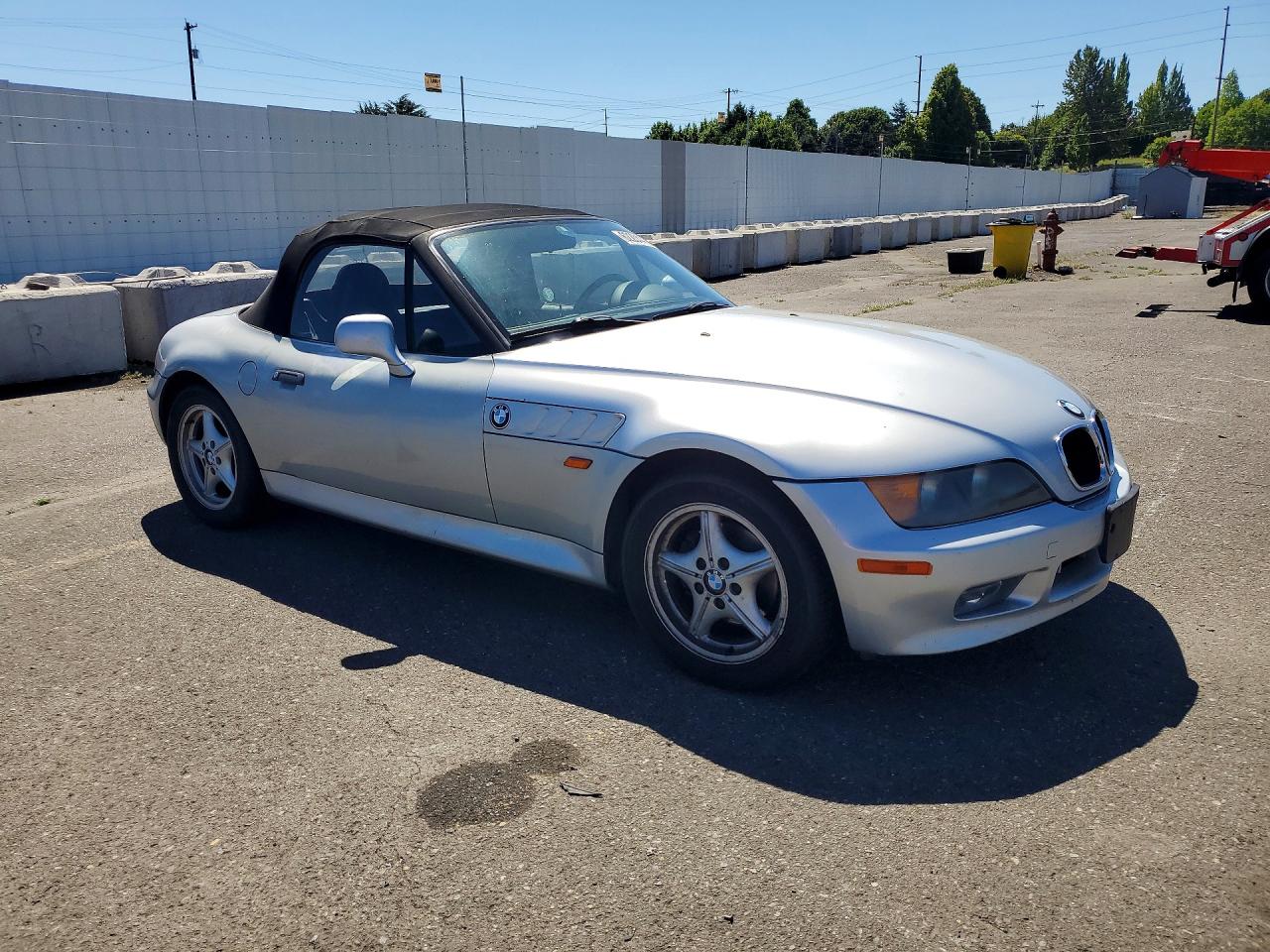 1996 Bmw Z3 1.9 Silver vin: 4USCH732XTLB69602