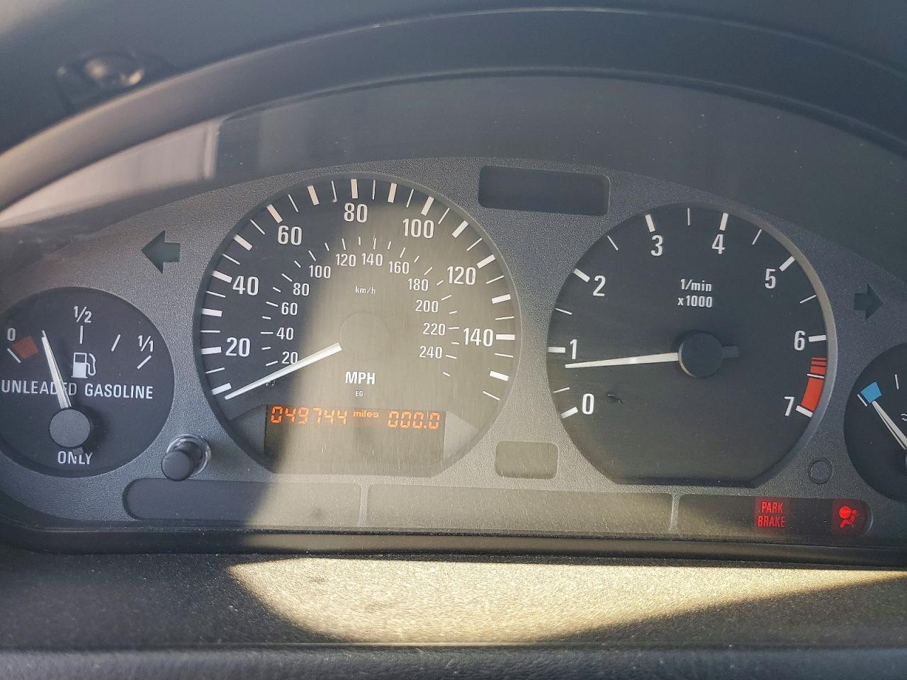 1996 Bmw Z3 1.9 Silver vin: 4USCH732XTLB69602