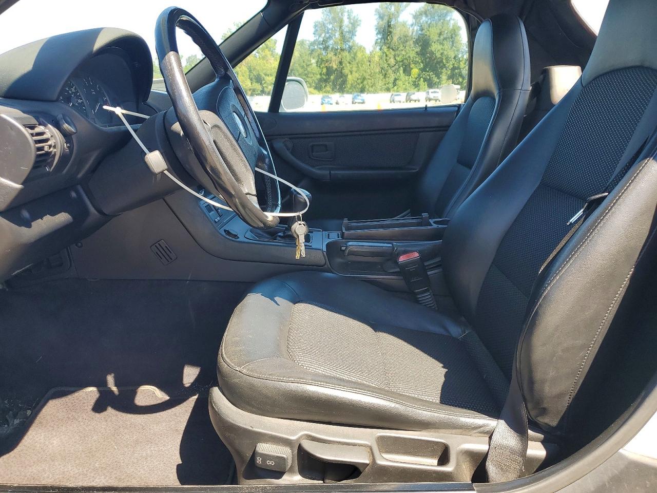 1996 Bmw Z3 1.9 Silver vin: 4USCH732XTLB69602
