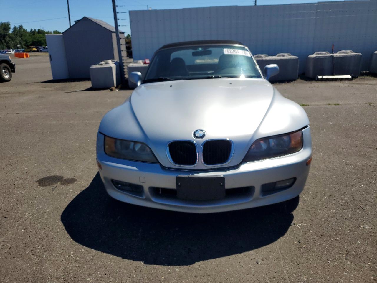 1996 Bmw Z3 1.9 Silver vin: 4USCH732XTLB69602
