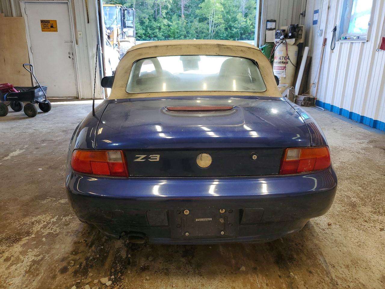 1998 Bmw Z3 1.9 Blue vin: 4USCH732XWLE07842