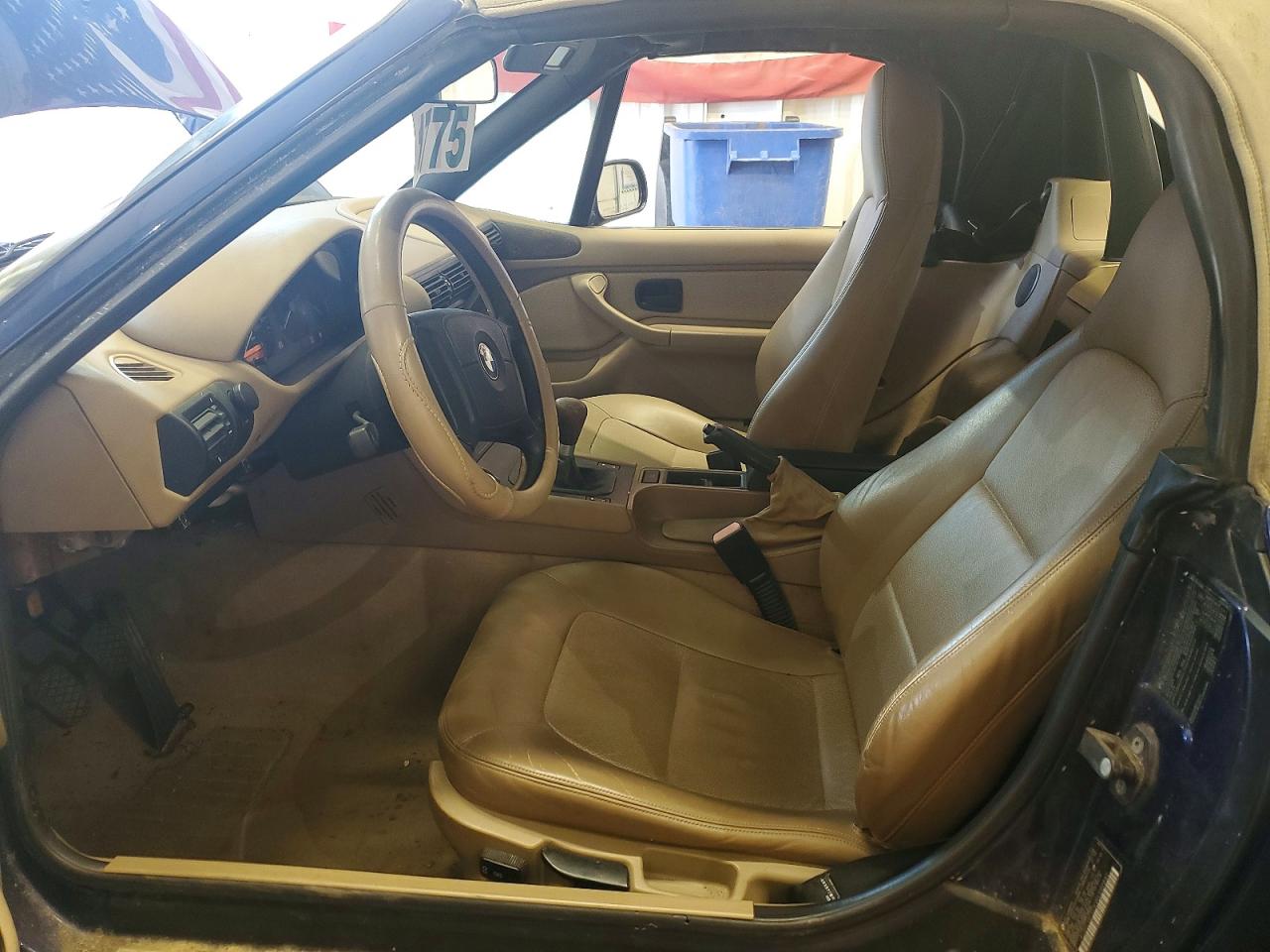 1998 Bmw Z3 1.9 Blue vin: 4USCH732XWLE07842