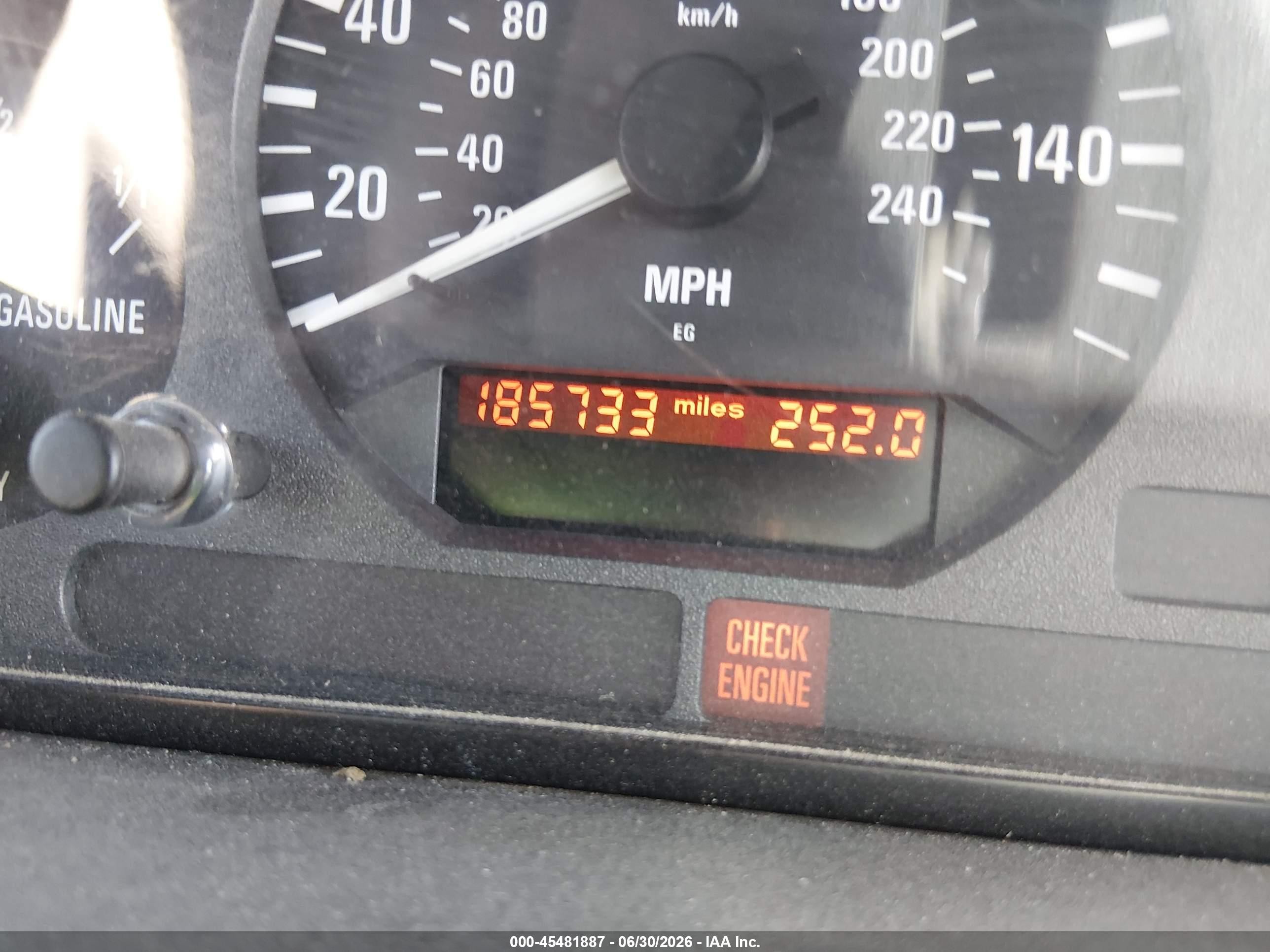 1998 Bmw Z3 1.9 Black vin: 4USCH7338WLE10912