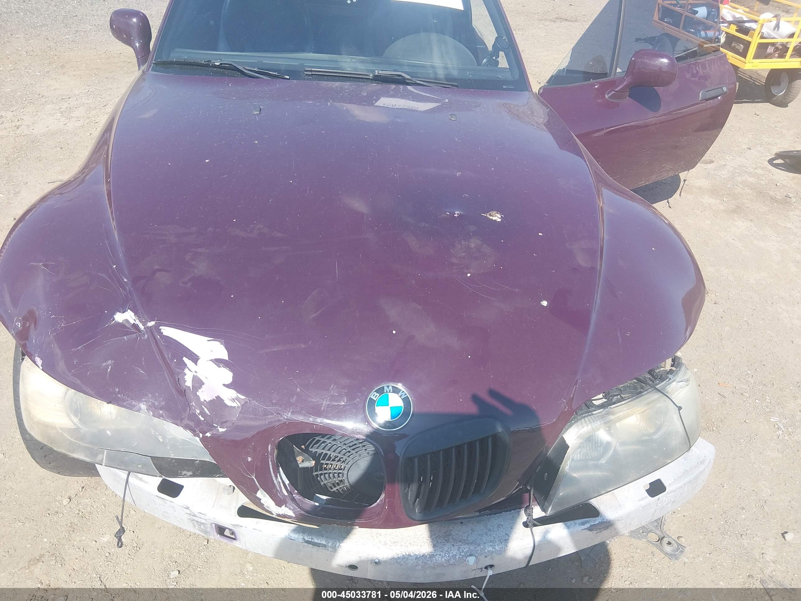 1999 Bmw Z3 2.3 Purple vin: 4USCH9330XLF80775