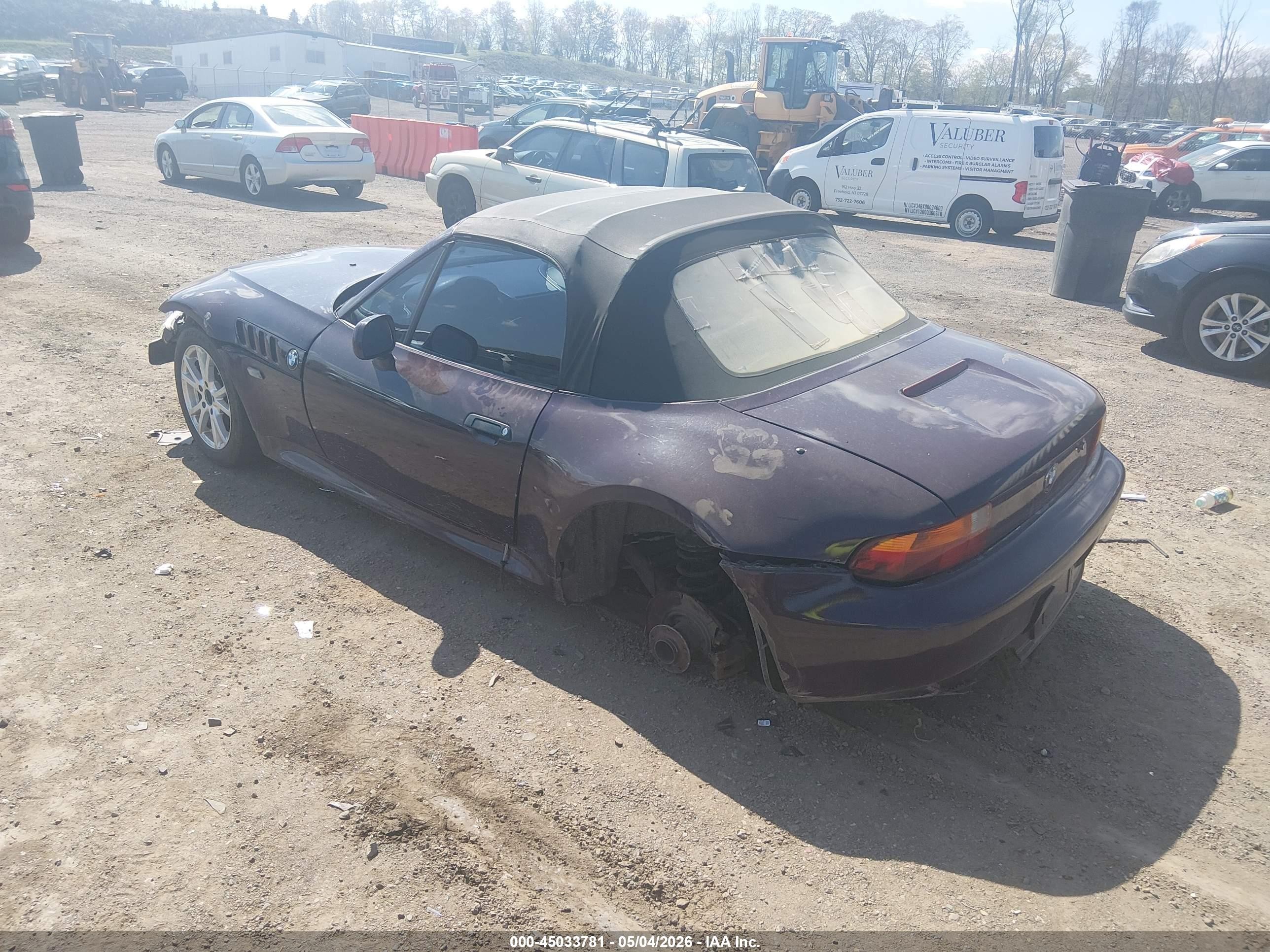 1999 Bmw Z3 2.3 Purple vin: 4USCH9330XLF80775