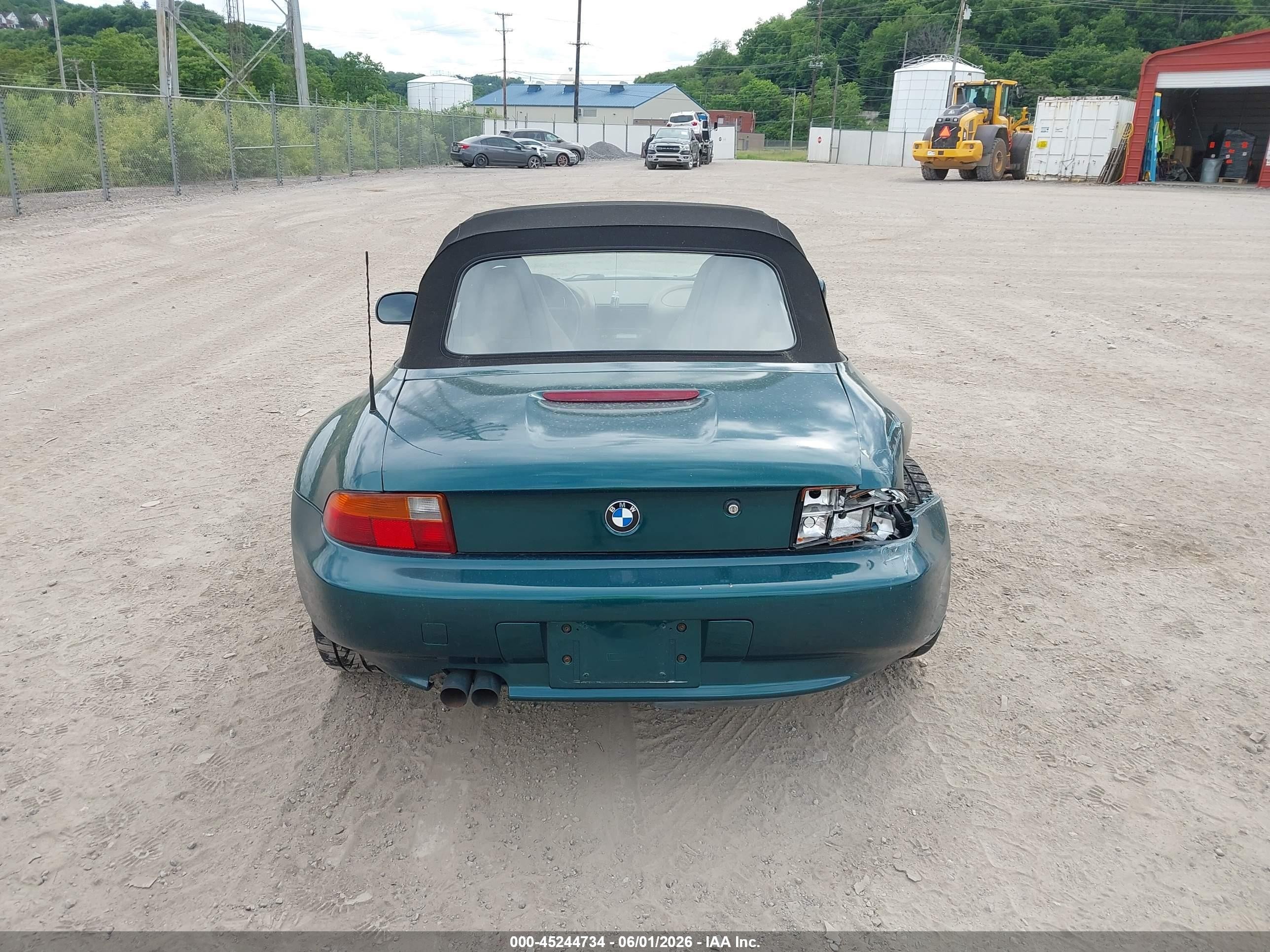 1999 Bmw Z3 2.3 Green vin: 4USCH9331XLF80400