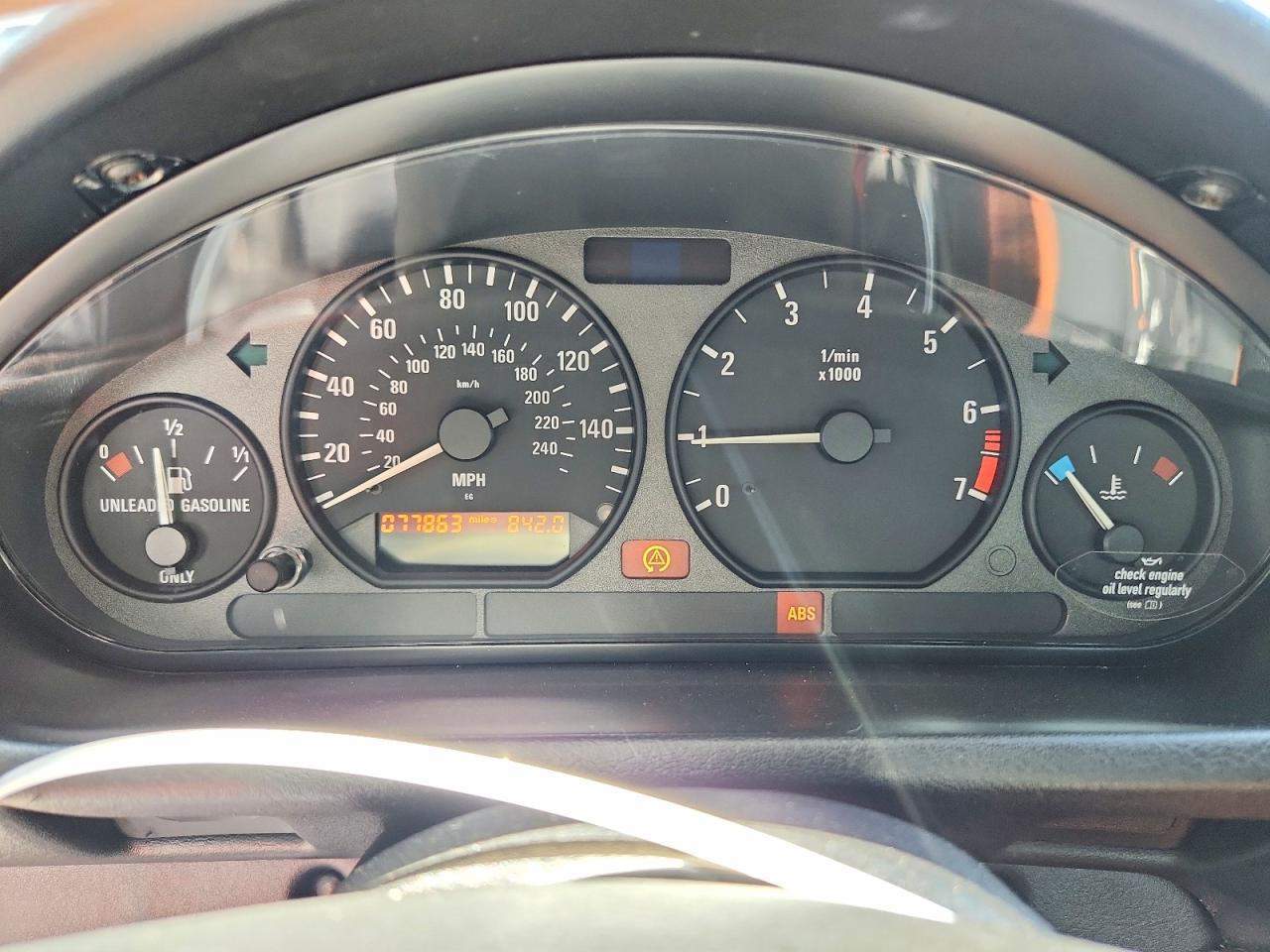 1999 Bmw Z3 2.3 White vin: 4USCH9333XLG01523